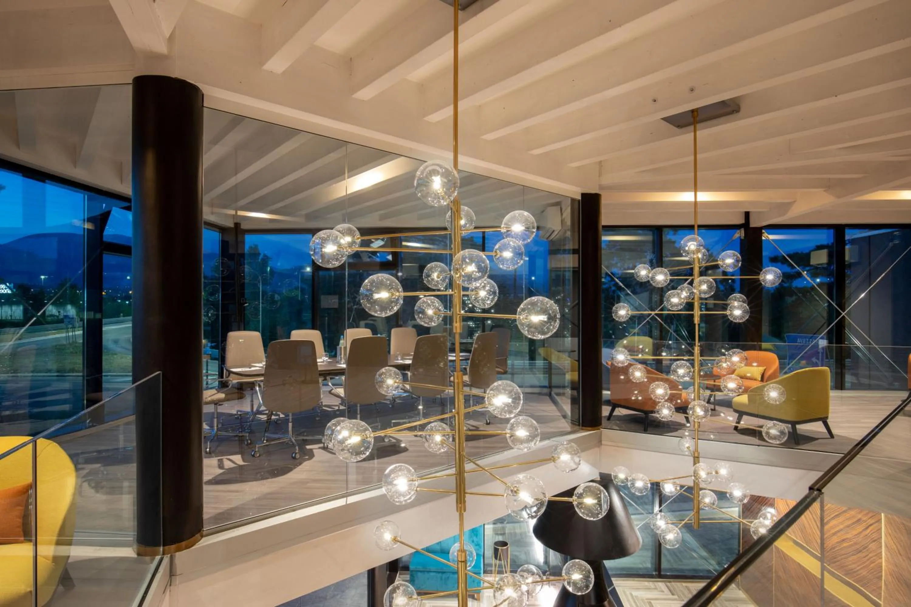 Communal lounge/ TV room in Hotel Della Piana