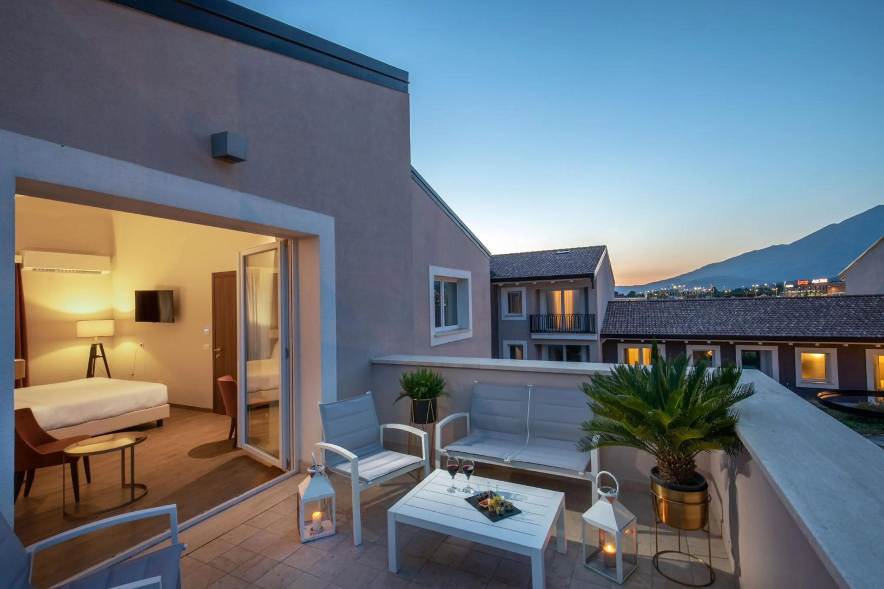 Balcony/Terrace in Hotel Della Piana