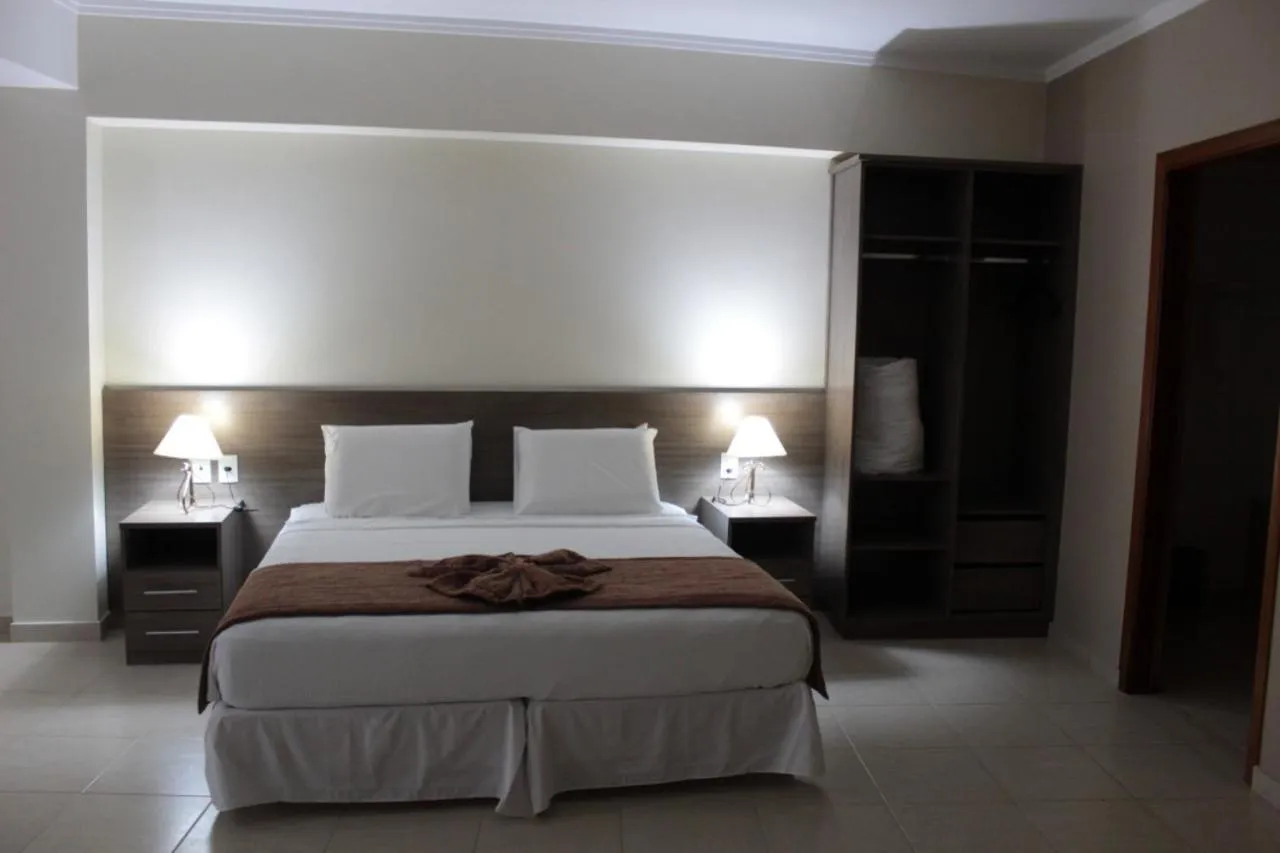 Bedroom, Bed in Class Hotel Passos Rio Grande Portal da Canastra