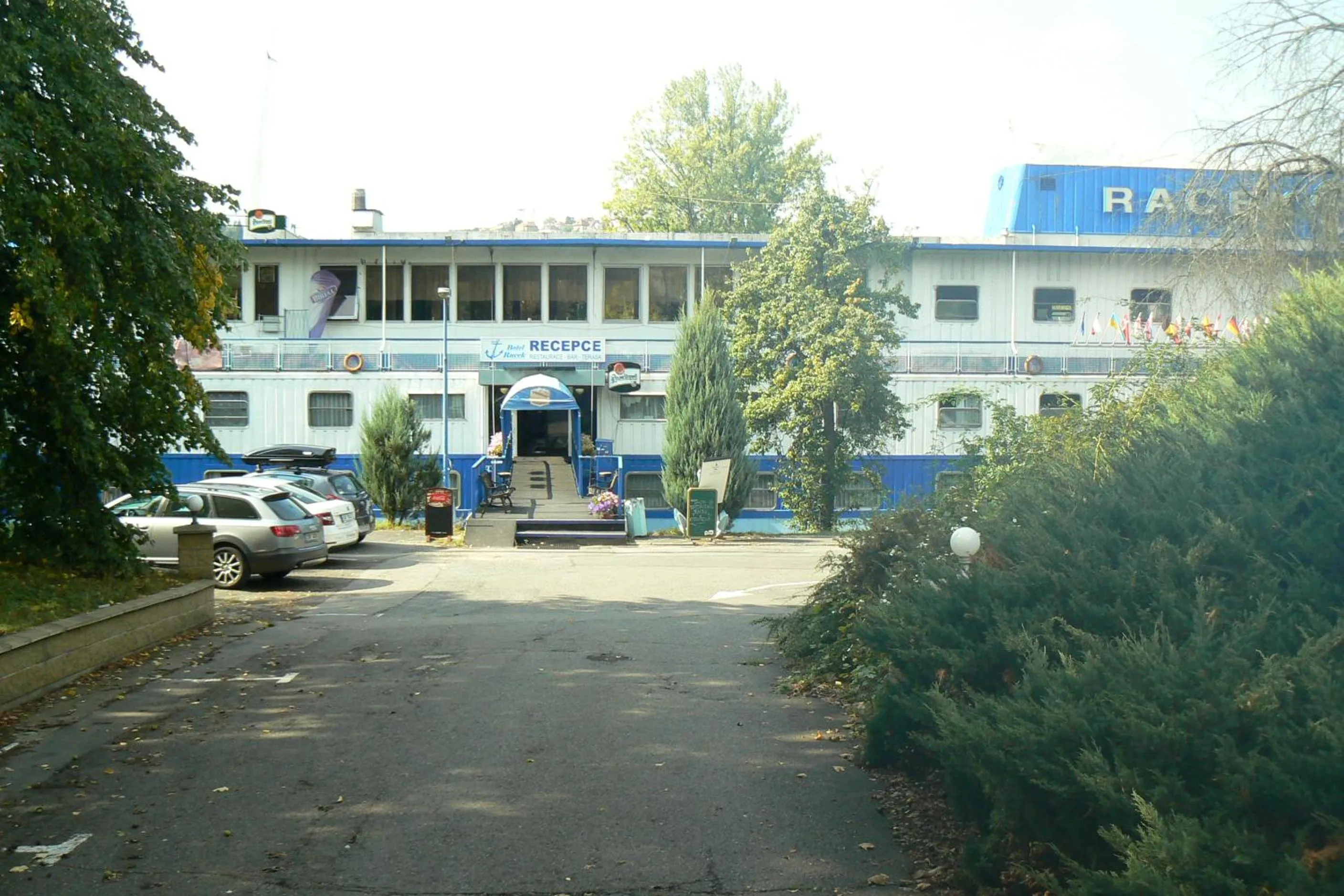 Location in Botel Racek