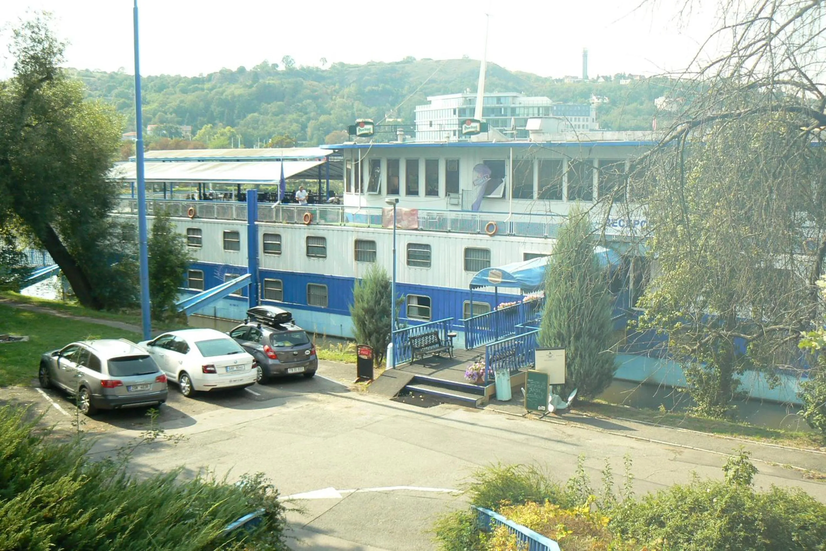 Property building in Botel Racek