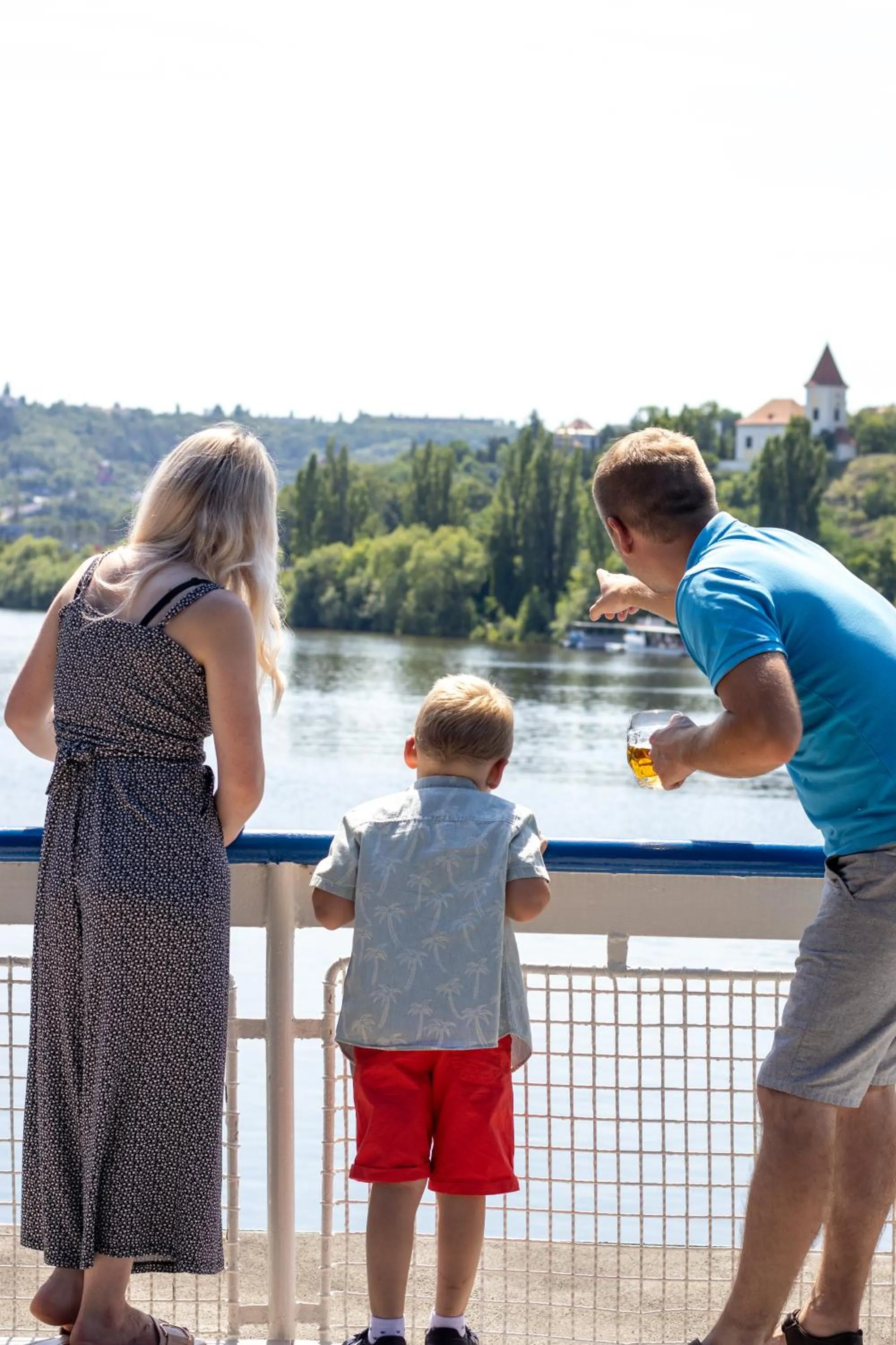 River view in Botel Racek
