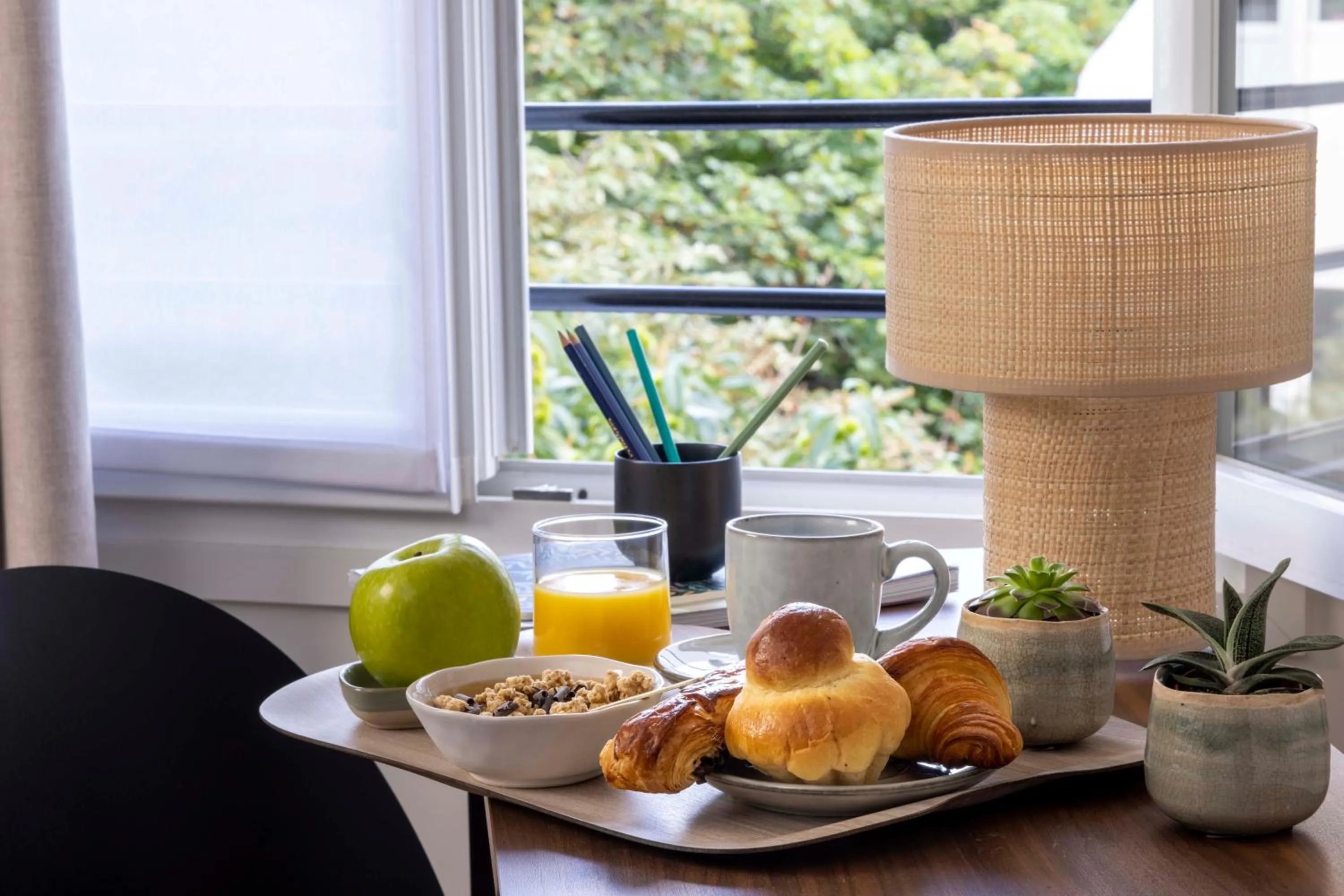 Breakfast in Hôtel La Canopée