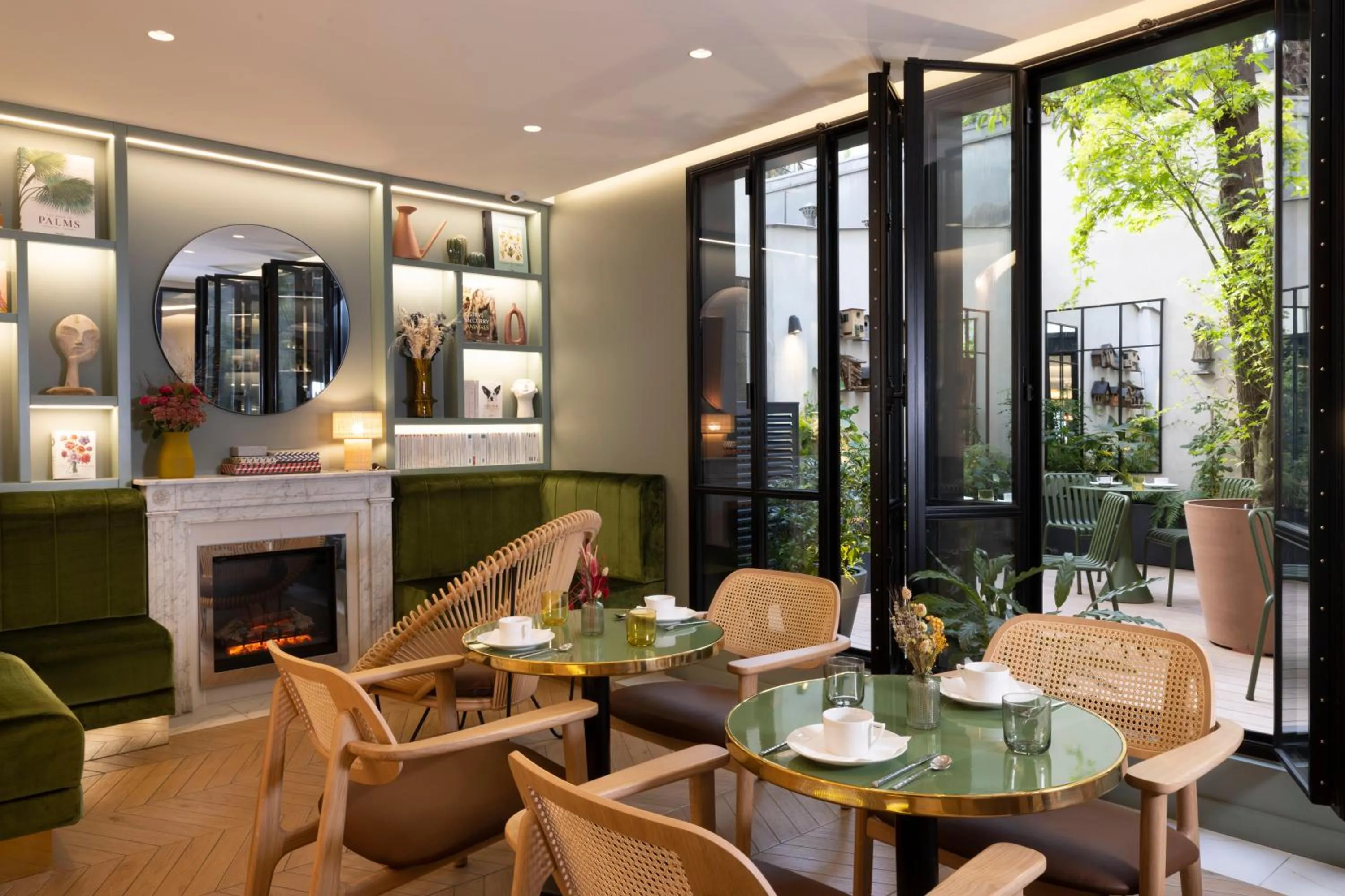 Seating area in Hôtel La Canopée