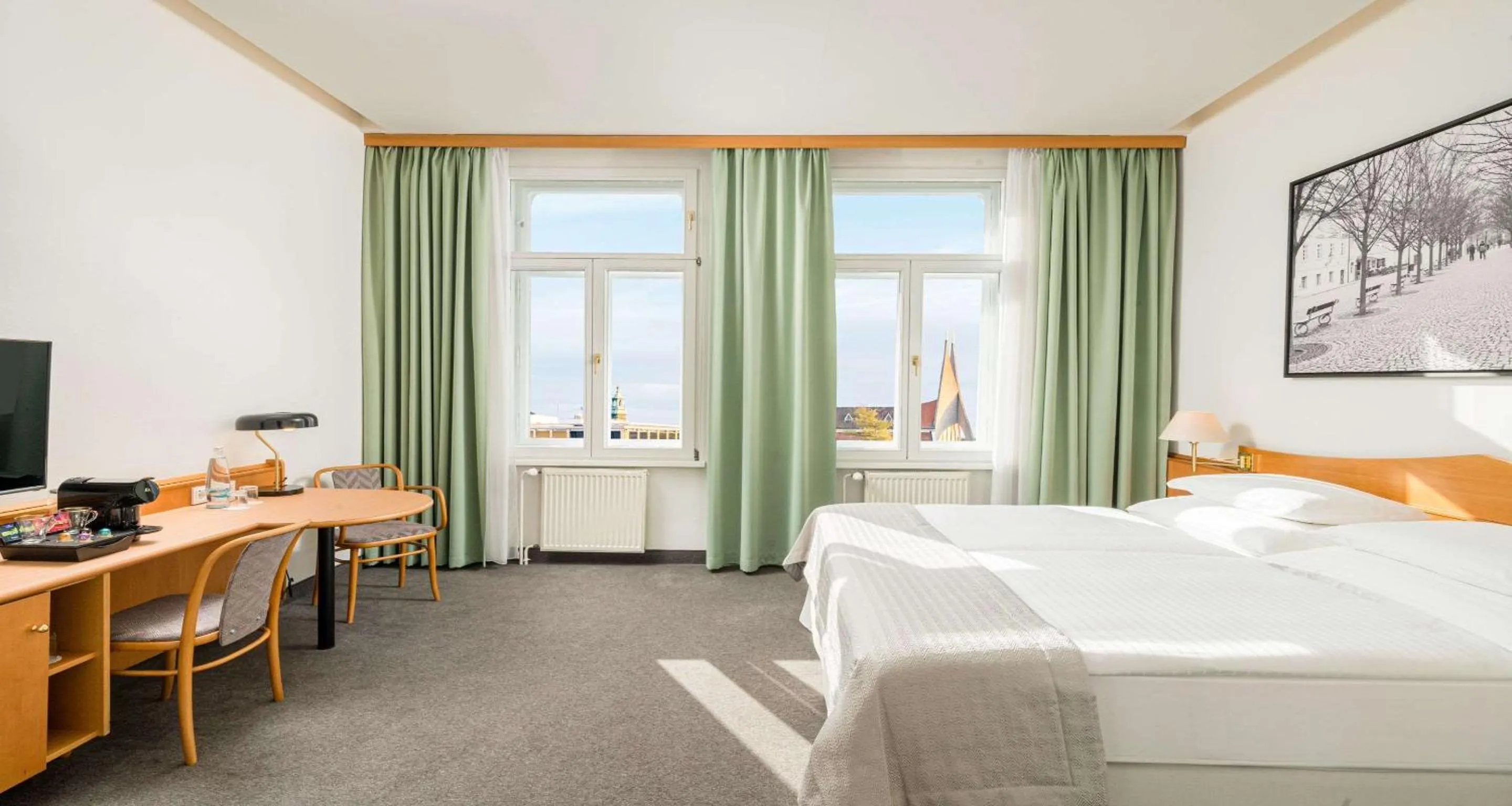 Bedroom, Bed in Best Western Hotel Moran