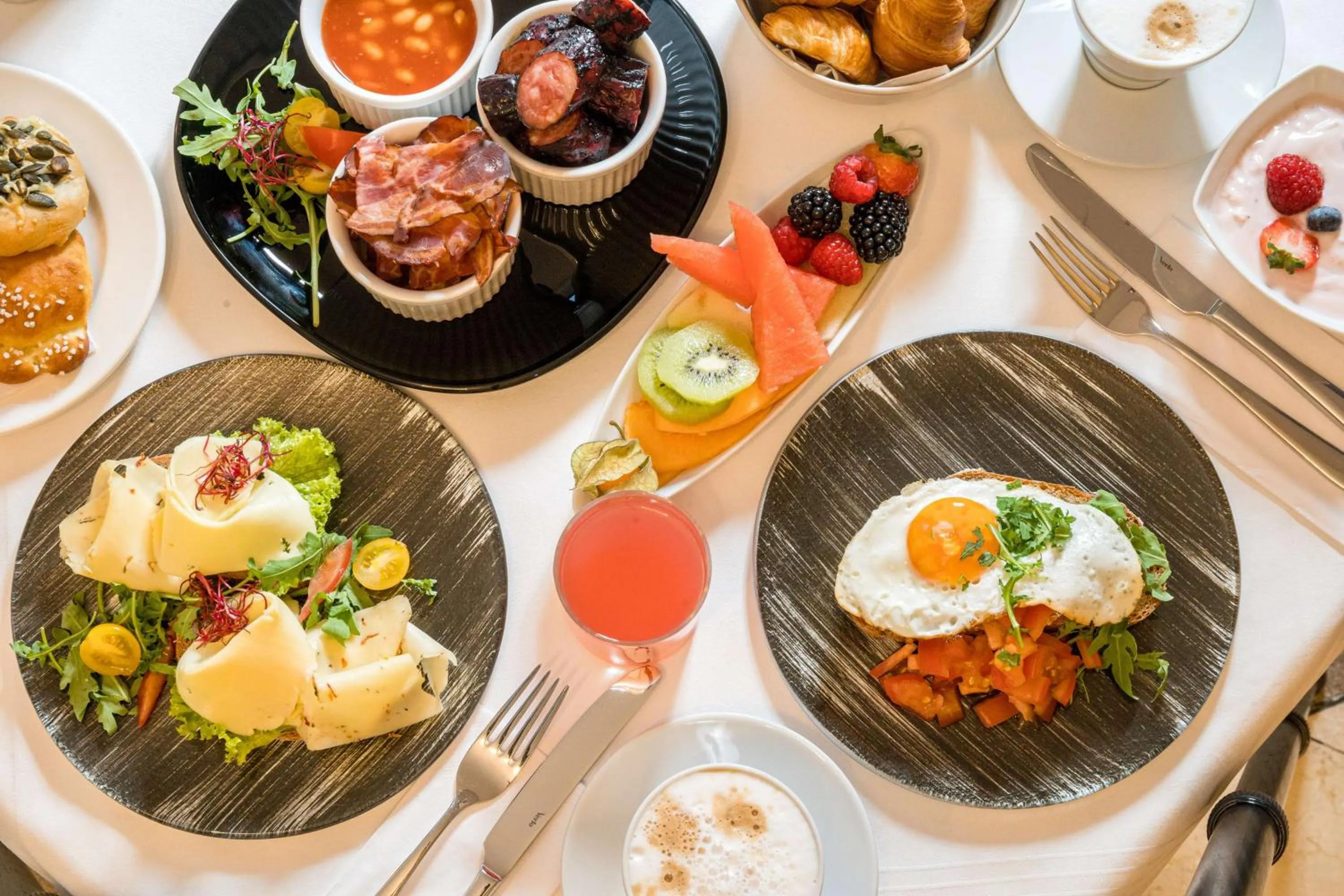 Breakfast in Best Western Hotel Moran