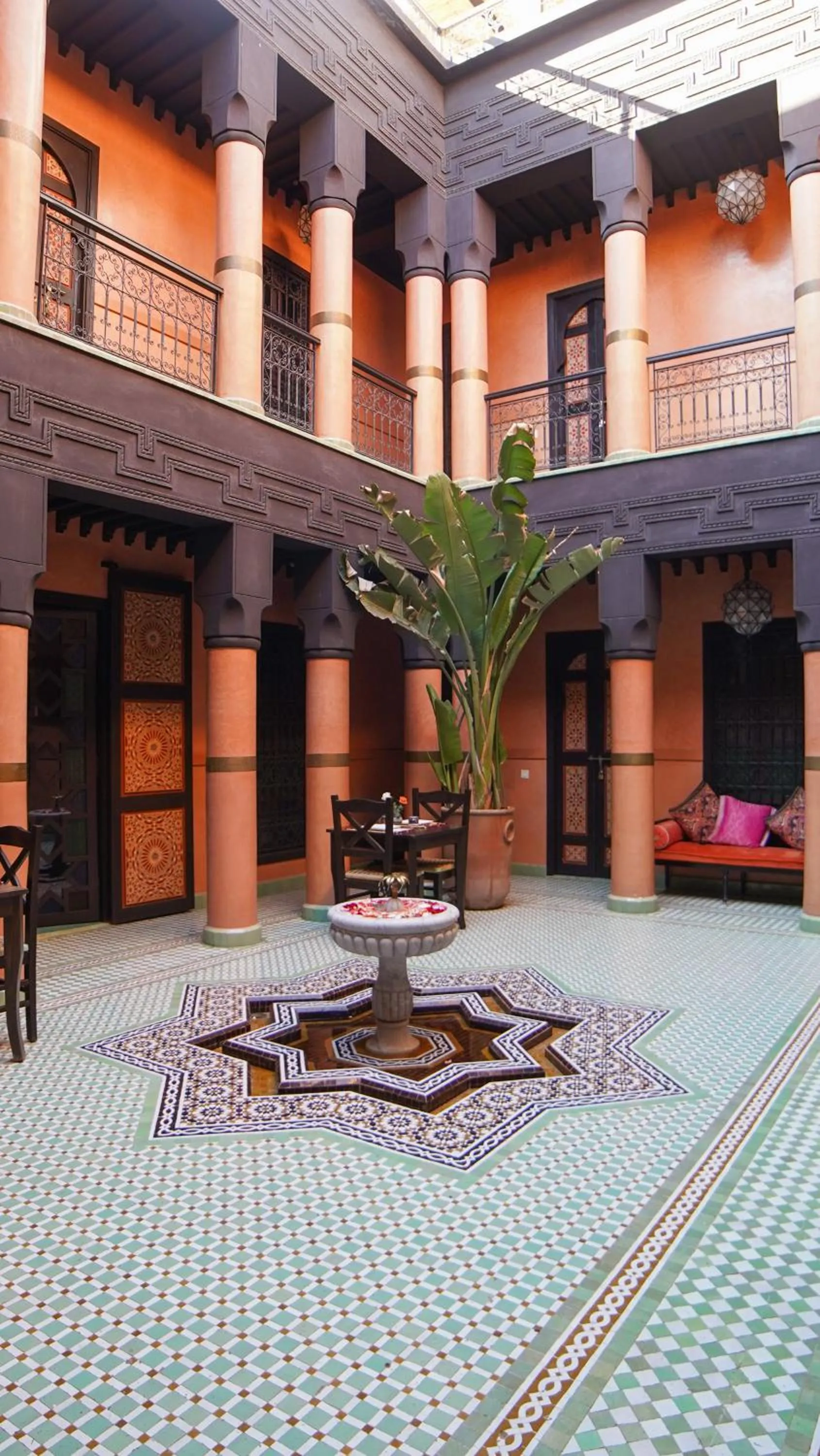 Patio in Riad Sultan Suleiman