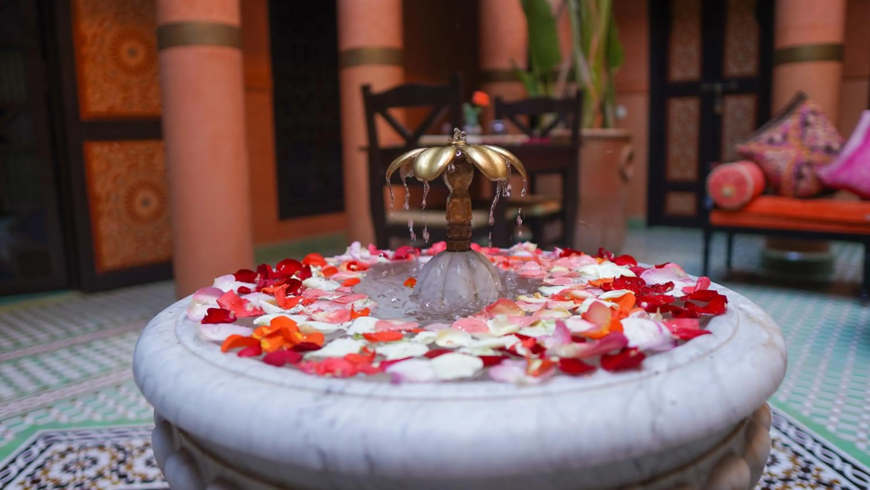 Lobby or reception in Riad Sultan Suleiman