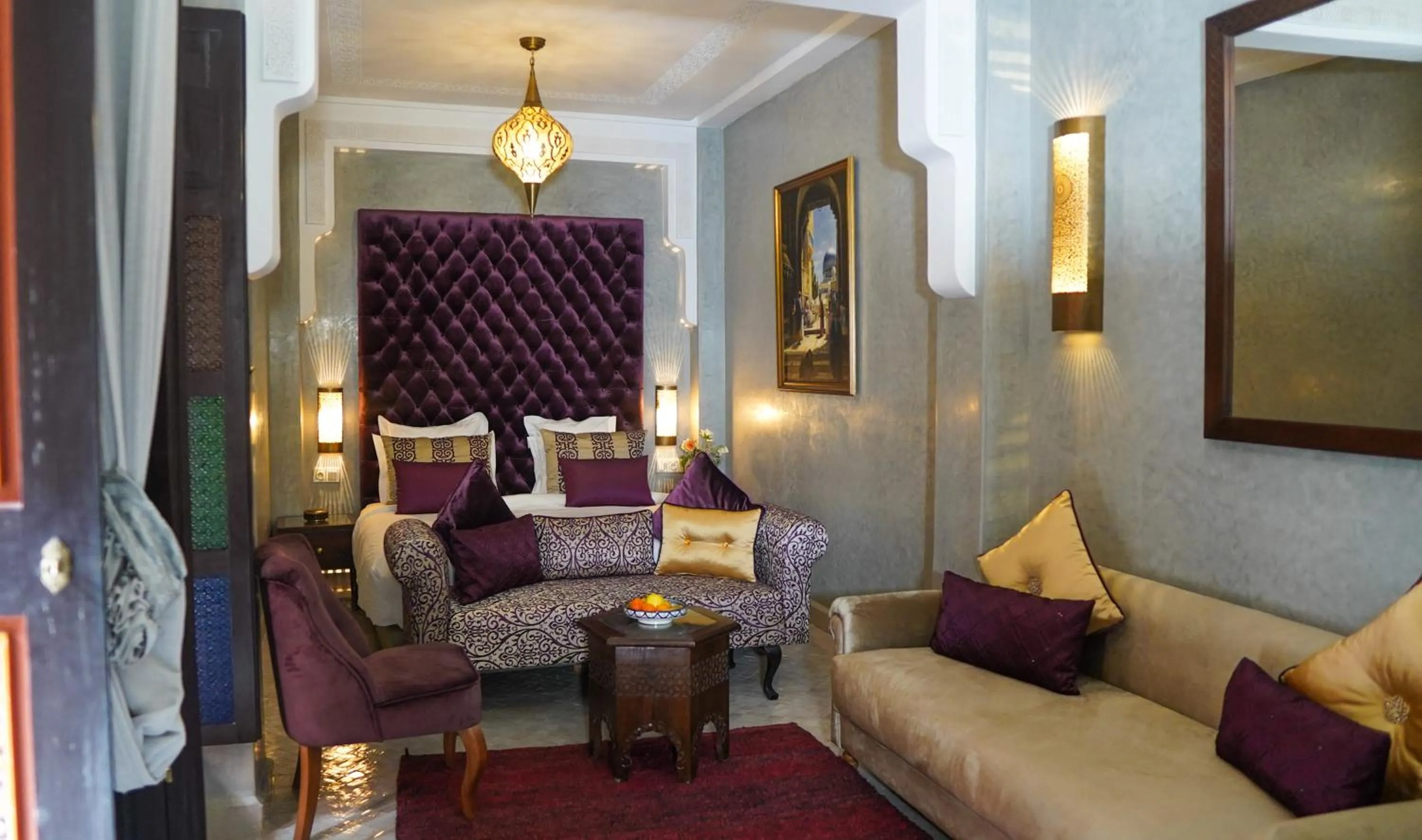 Bedroom in Riad Sultan Suleiman
