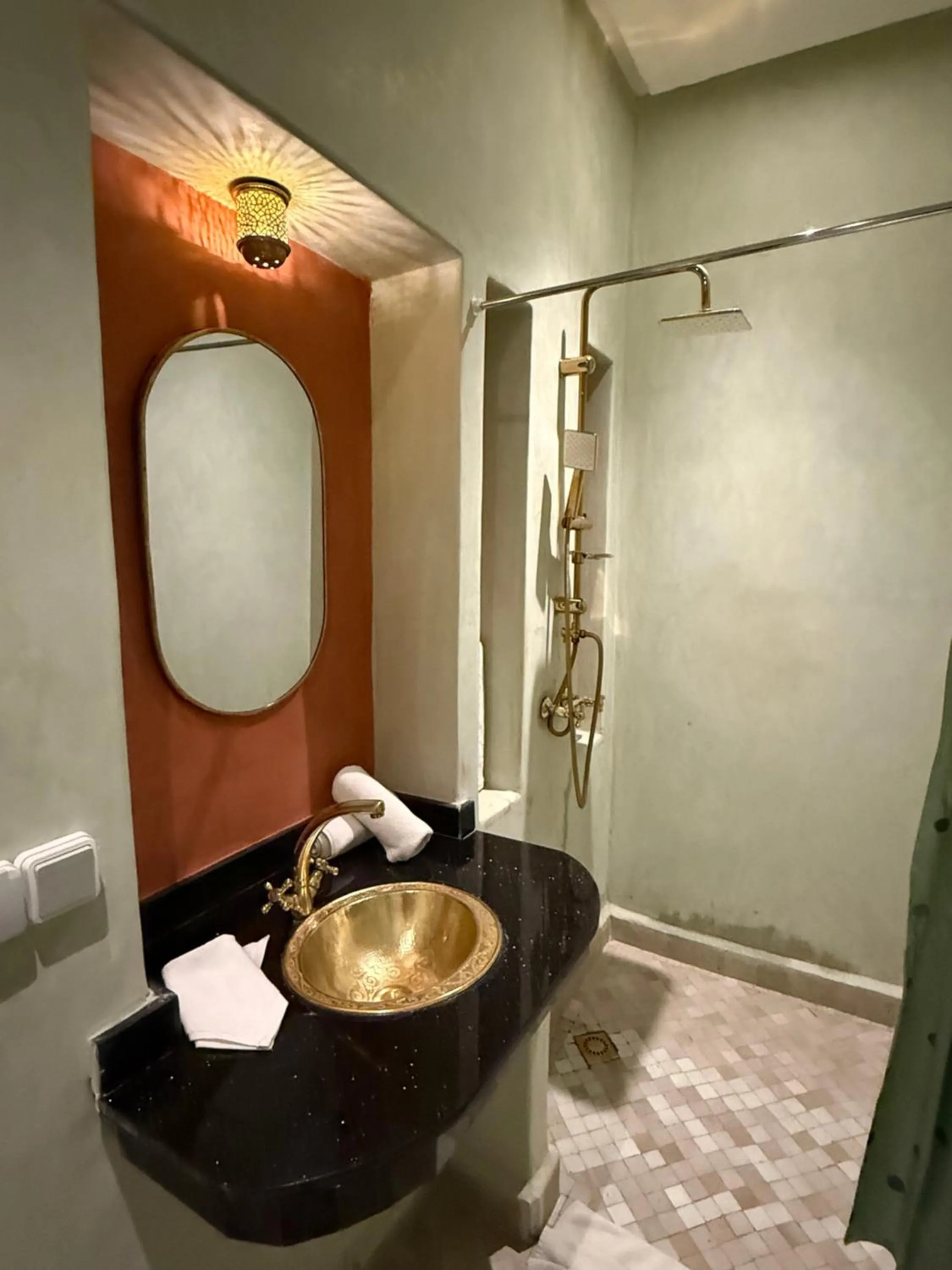 Bathroom in Riad Sultan Suleiman