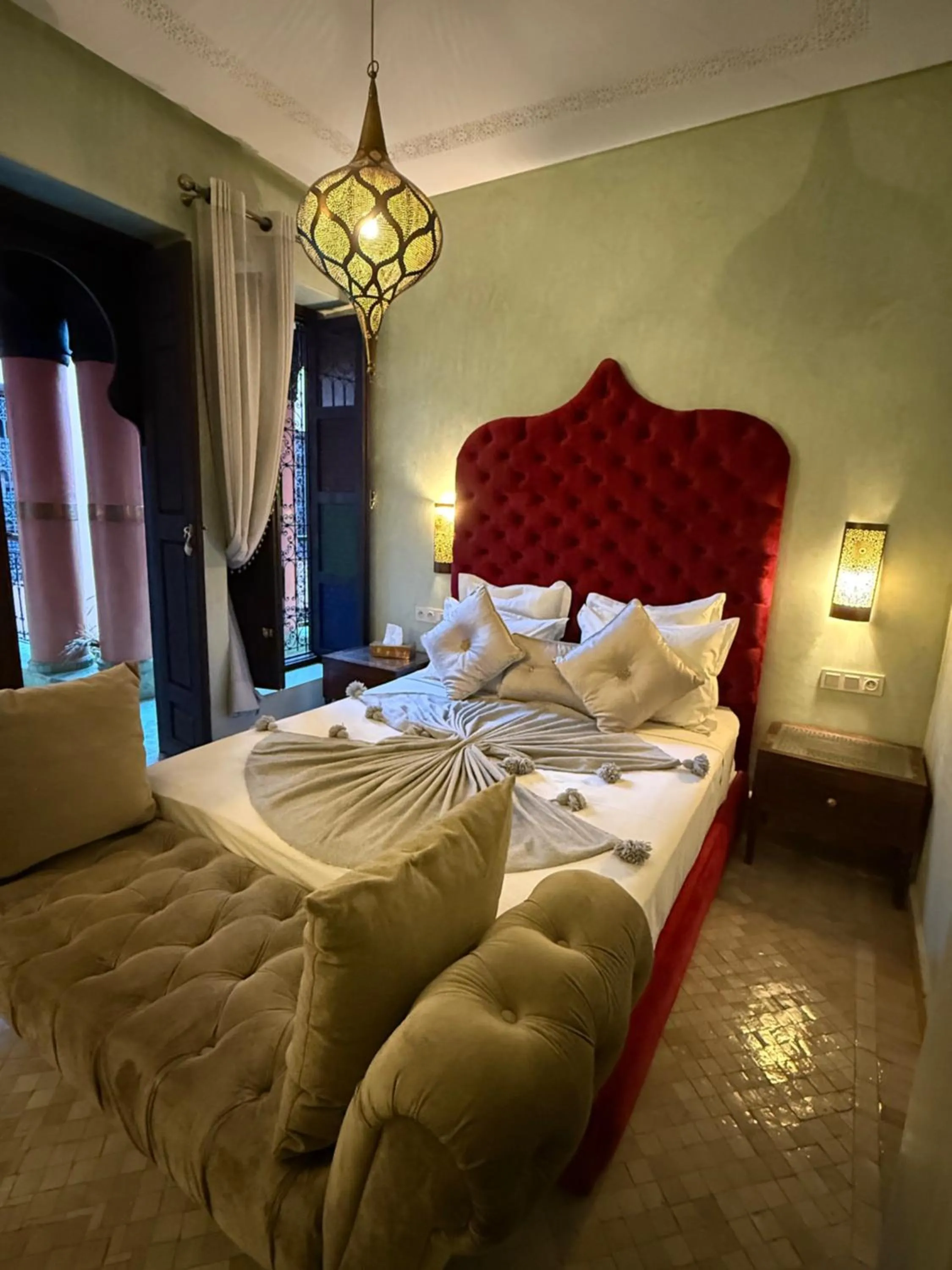 Bedroom, Bed in Riad Sultan Suleiman