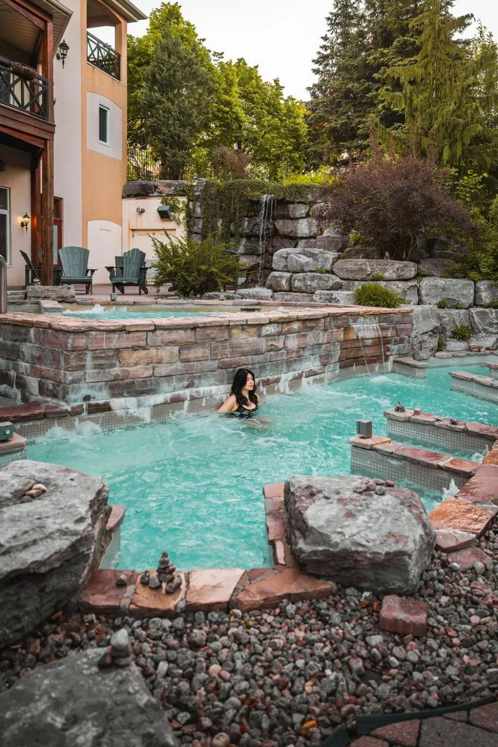 Spa and wellness centre/facilities in Hotel Chateau Bromont
