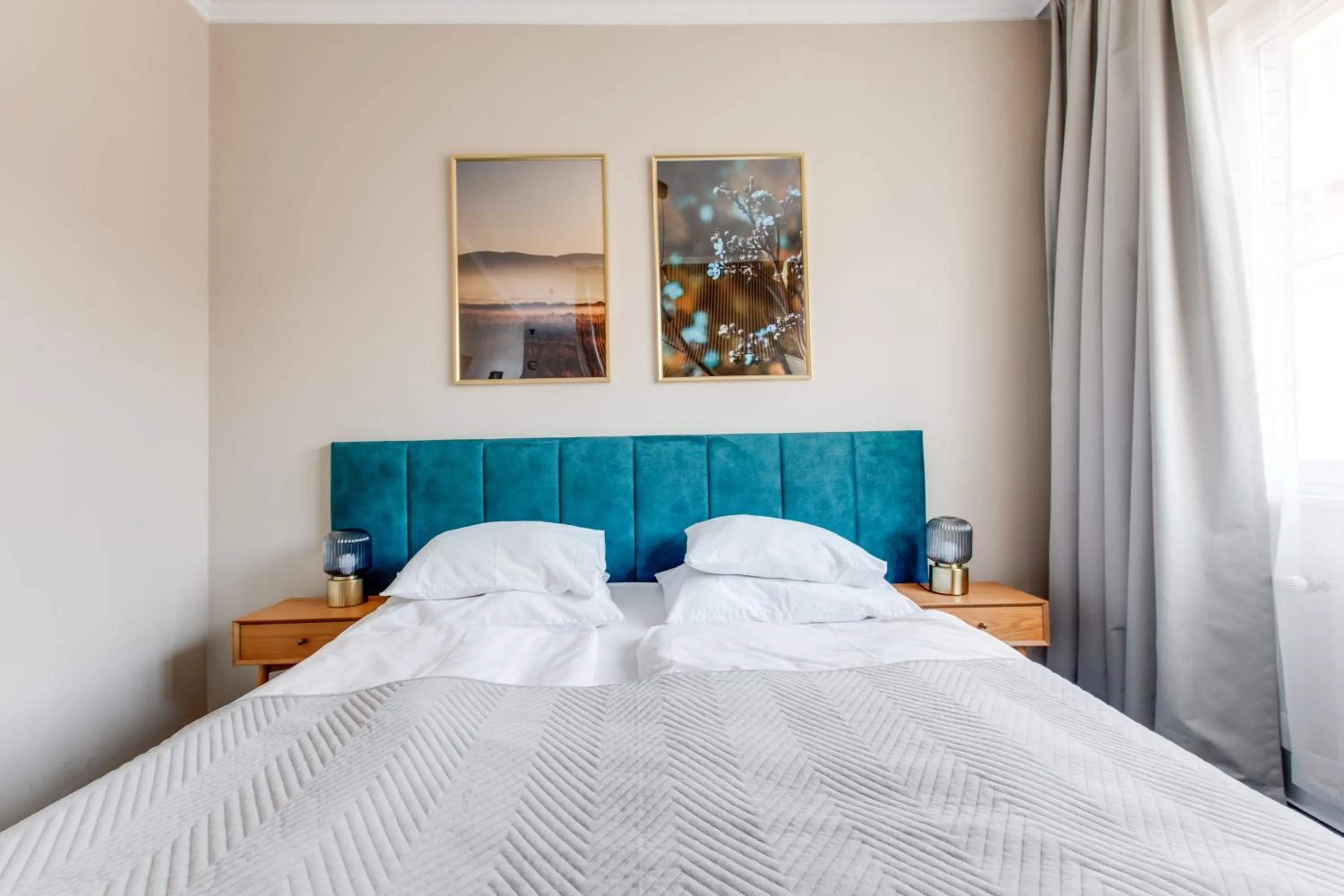 Bed in Hotel Andante