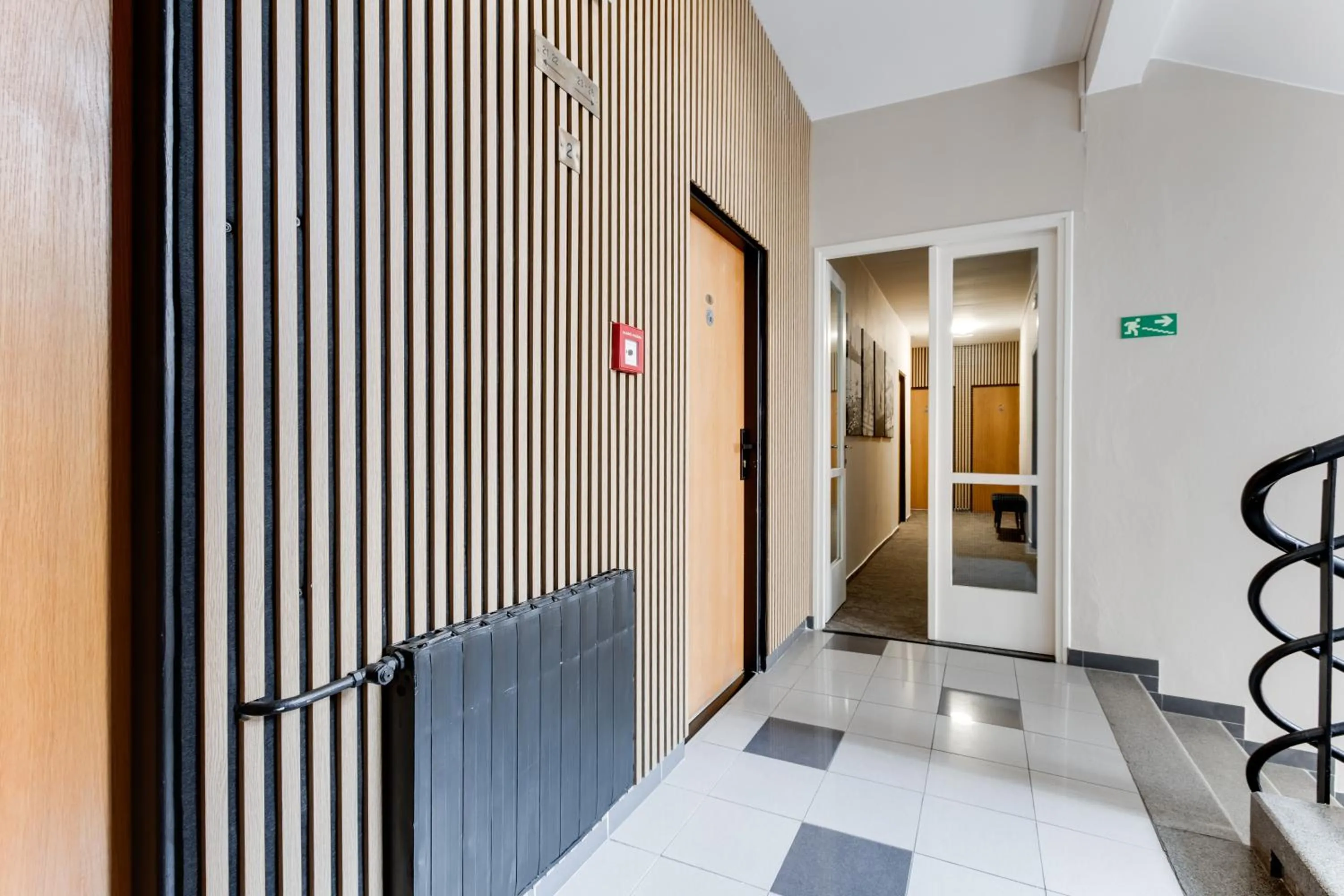 Property building, Bed in Hotel Andante