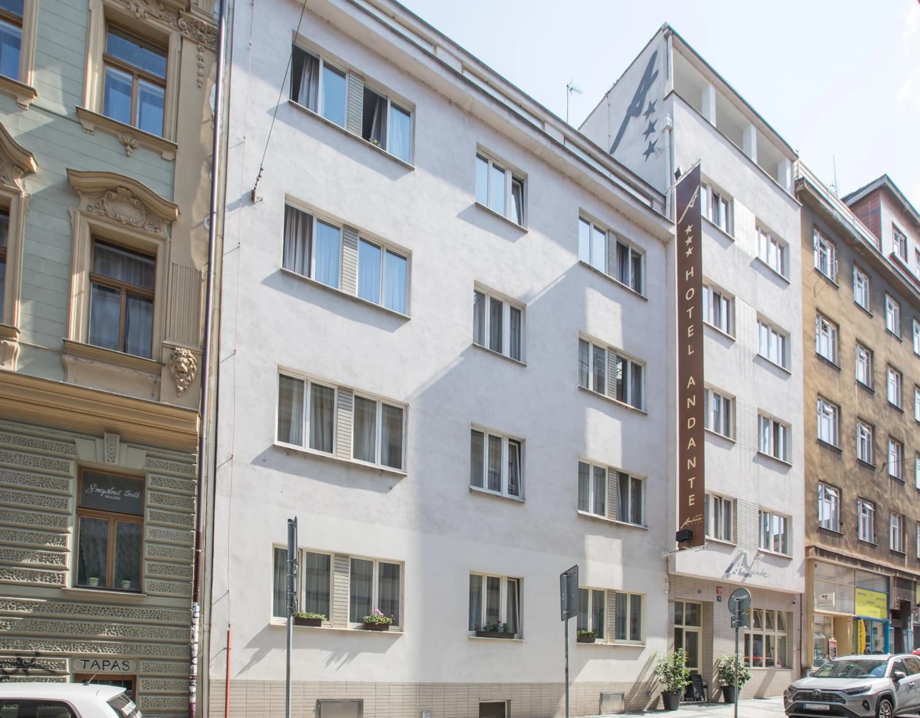 Property building in Hotel Andante