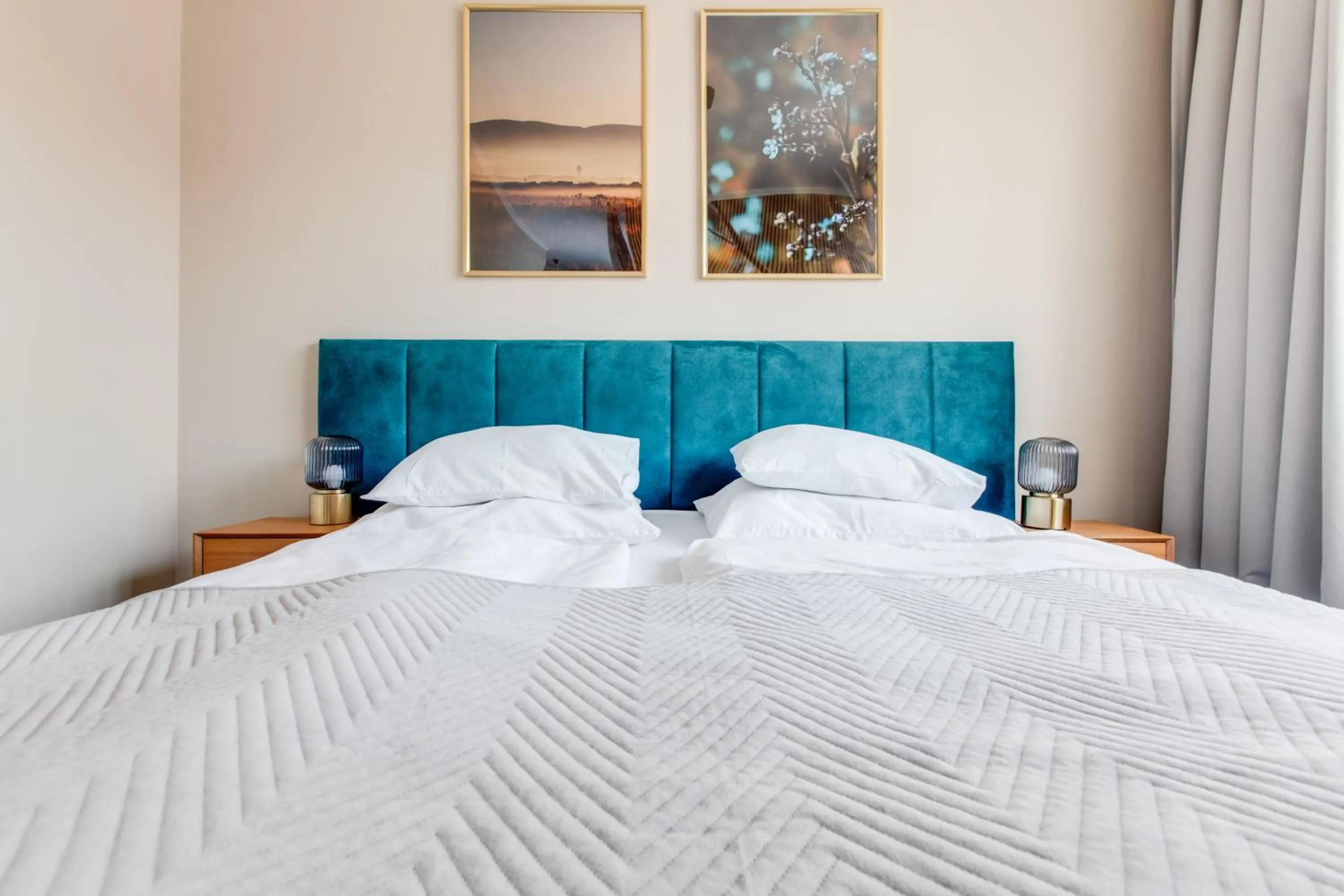 Bed in Hotel Andante