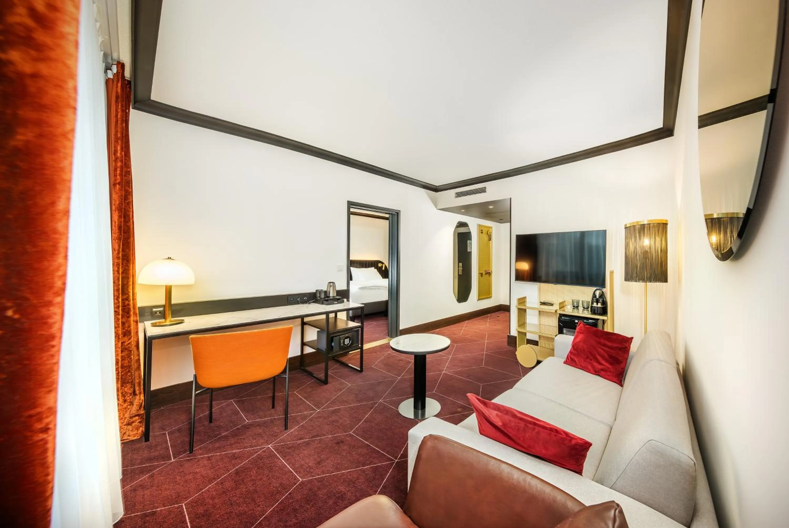 Living room in Diplomat Hotel Prague