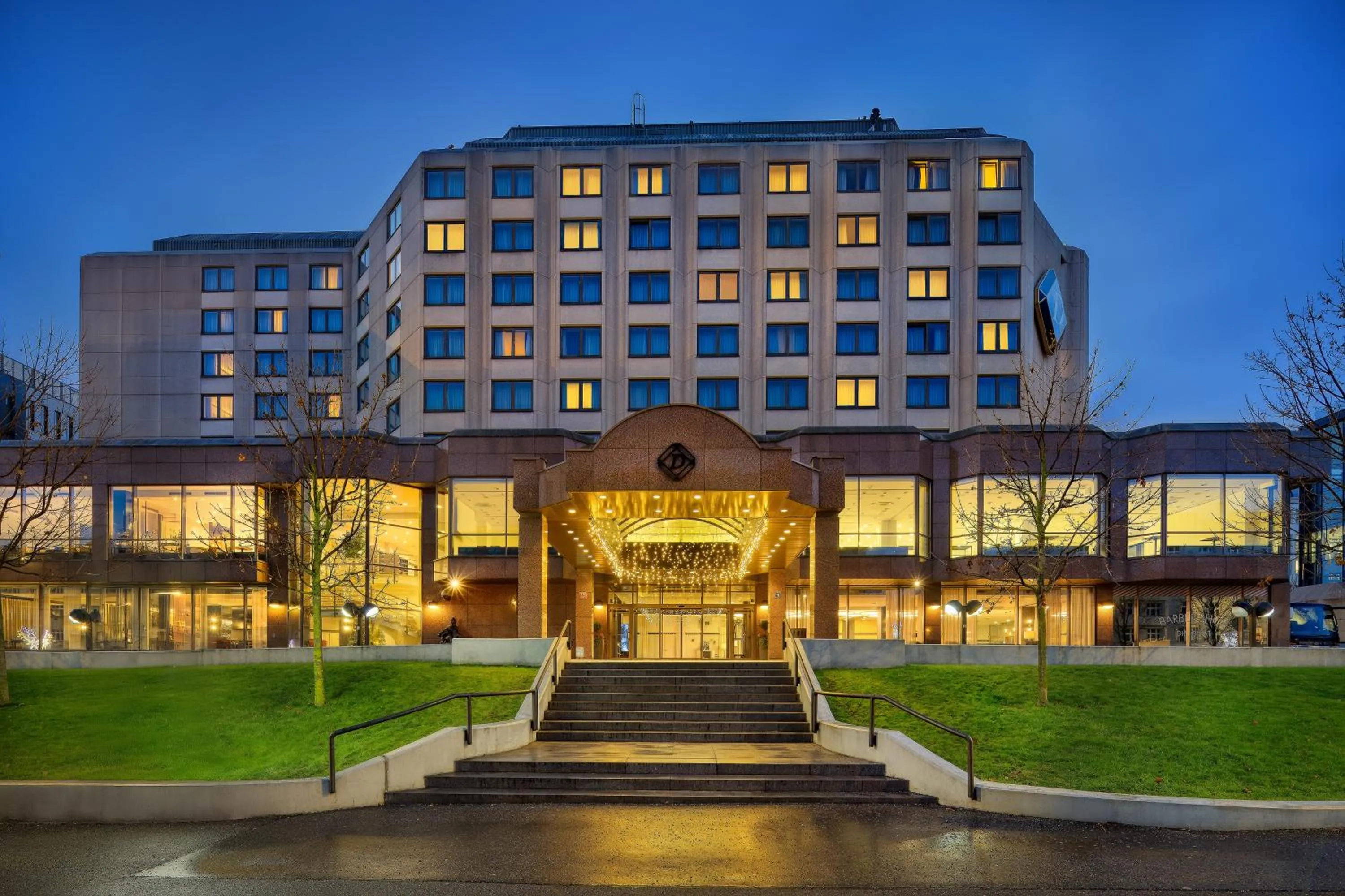 Property building in Diplomat Hotel Prague