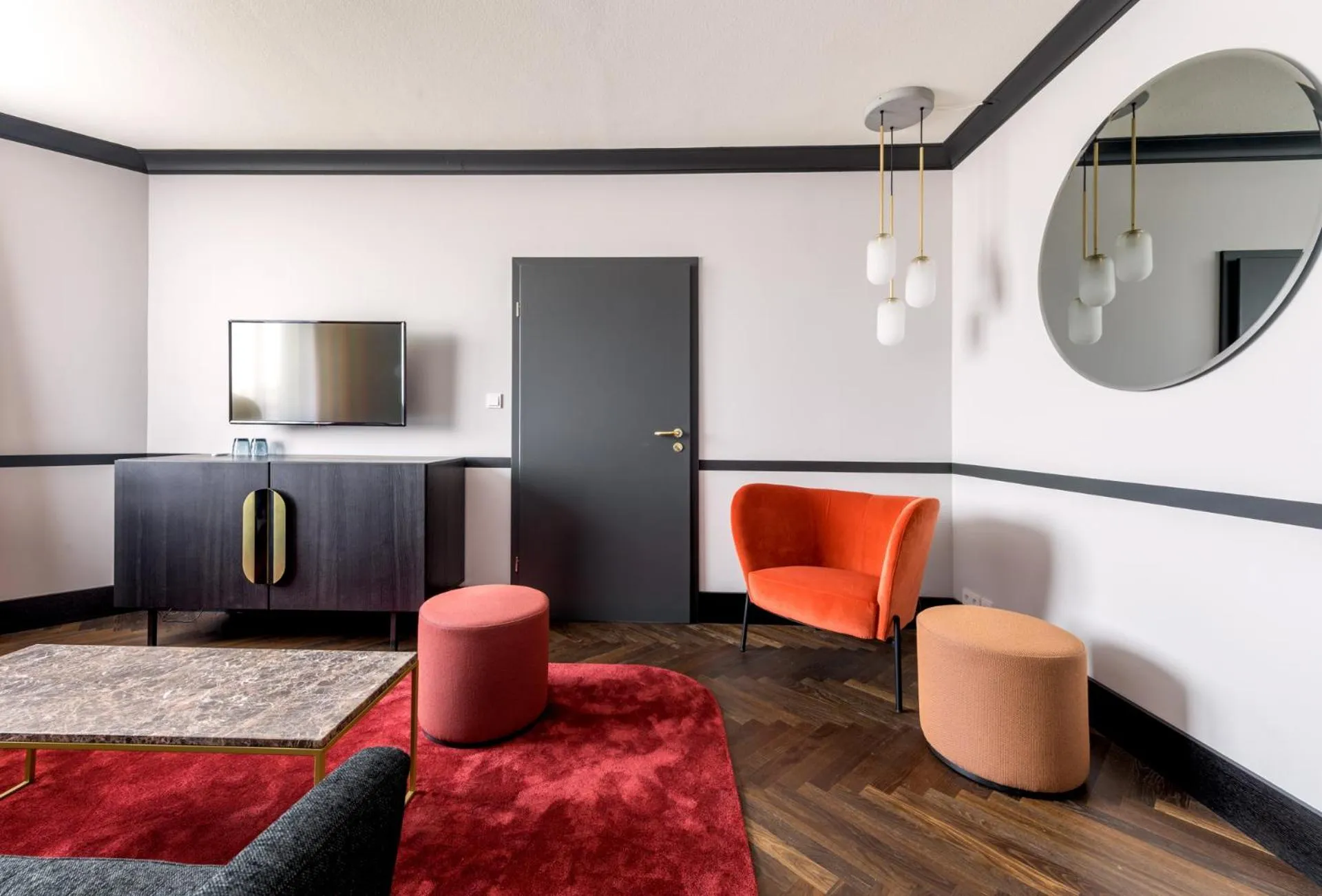 Living room in Vienna House by Wyndham Diplomat Prague