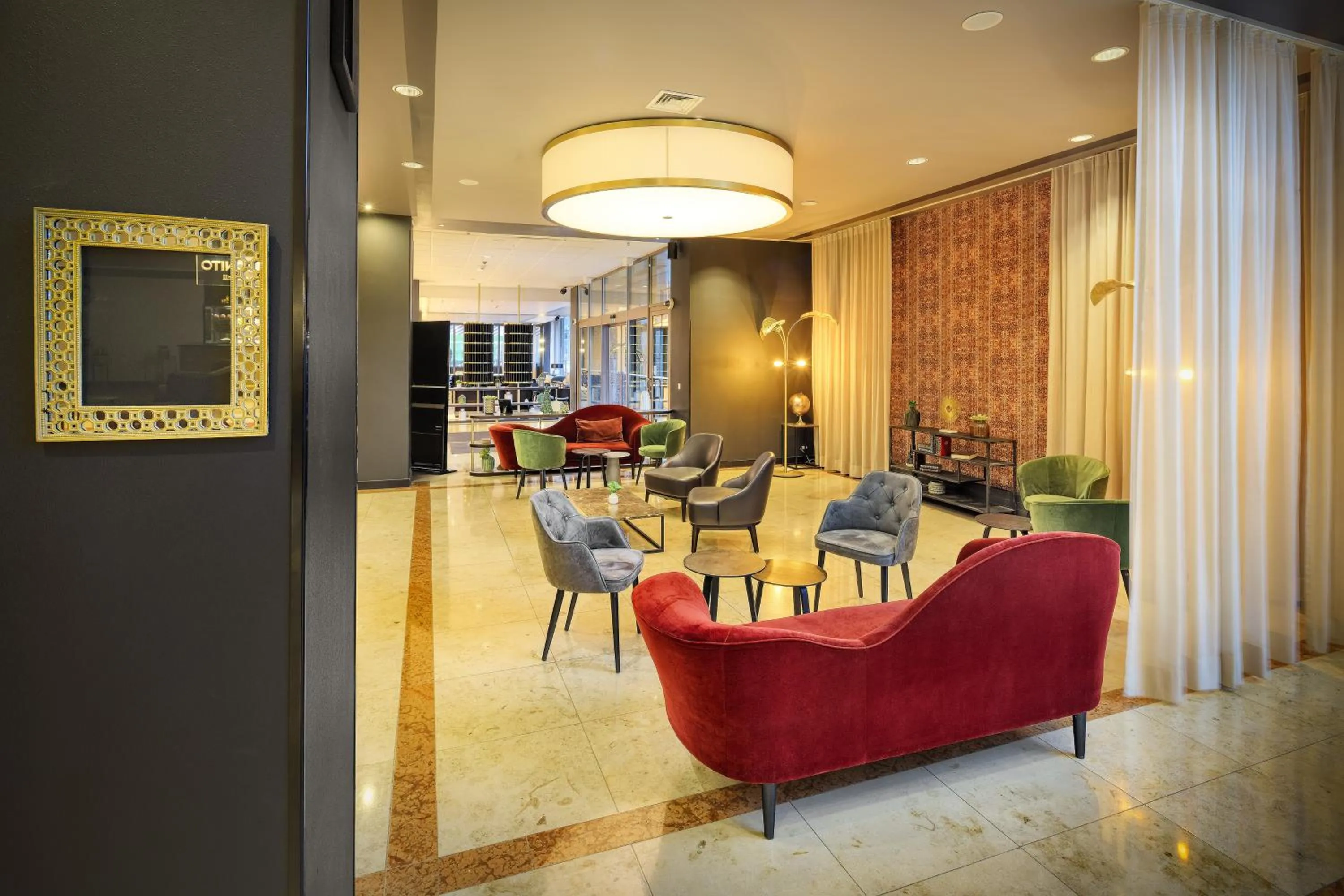 Lobby or reception in Diplomat Hotel Prague