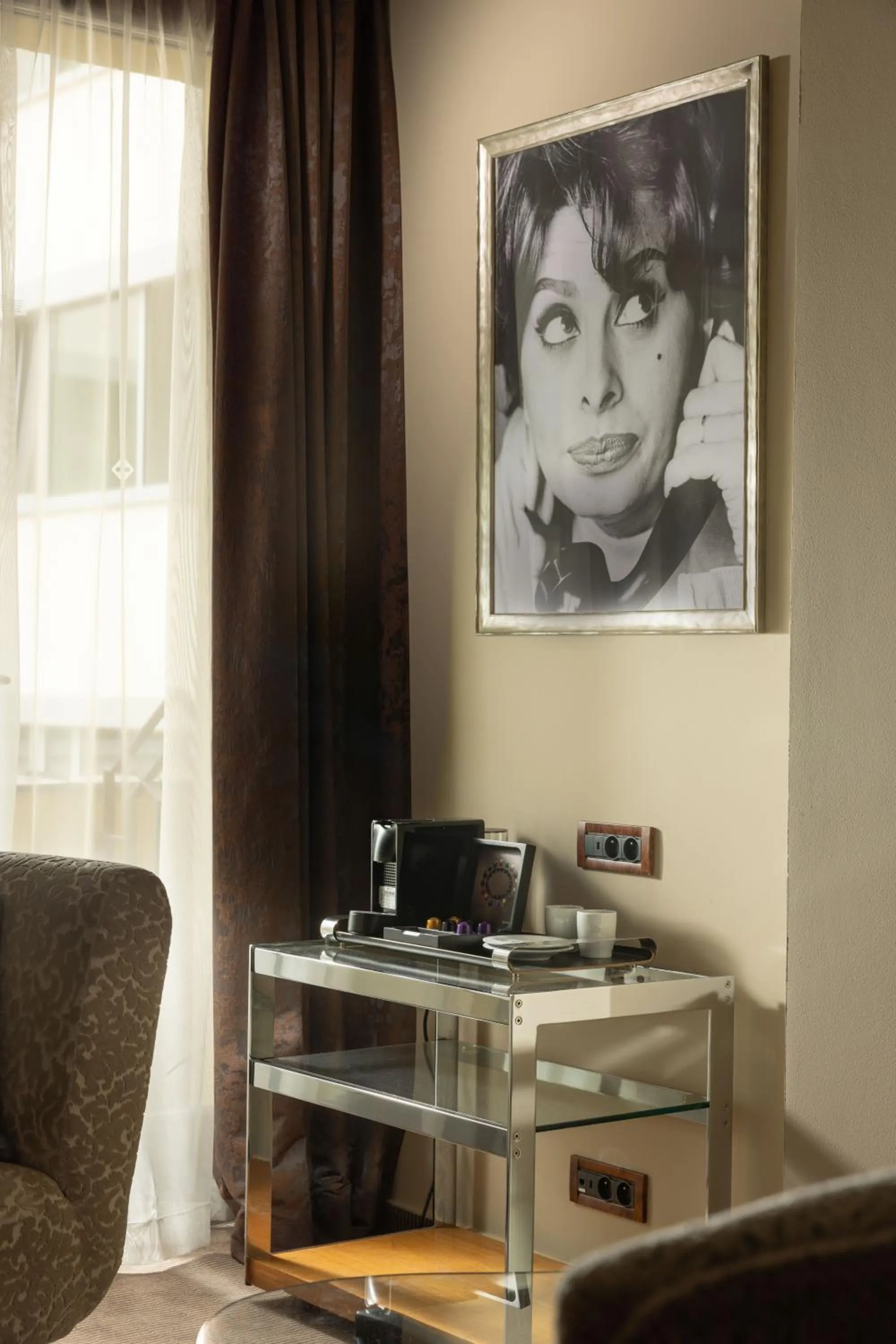 Decorative detail in Jalta Boutique Hotel