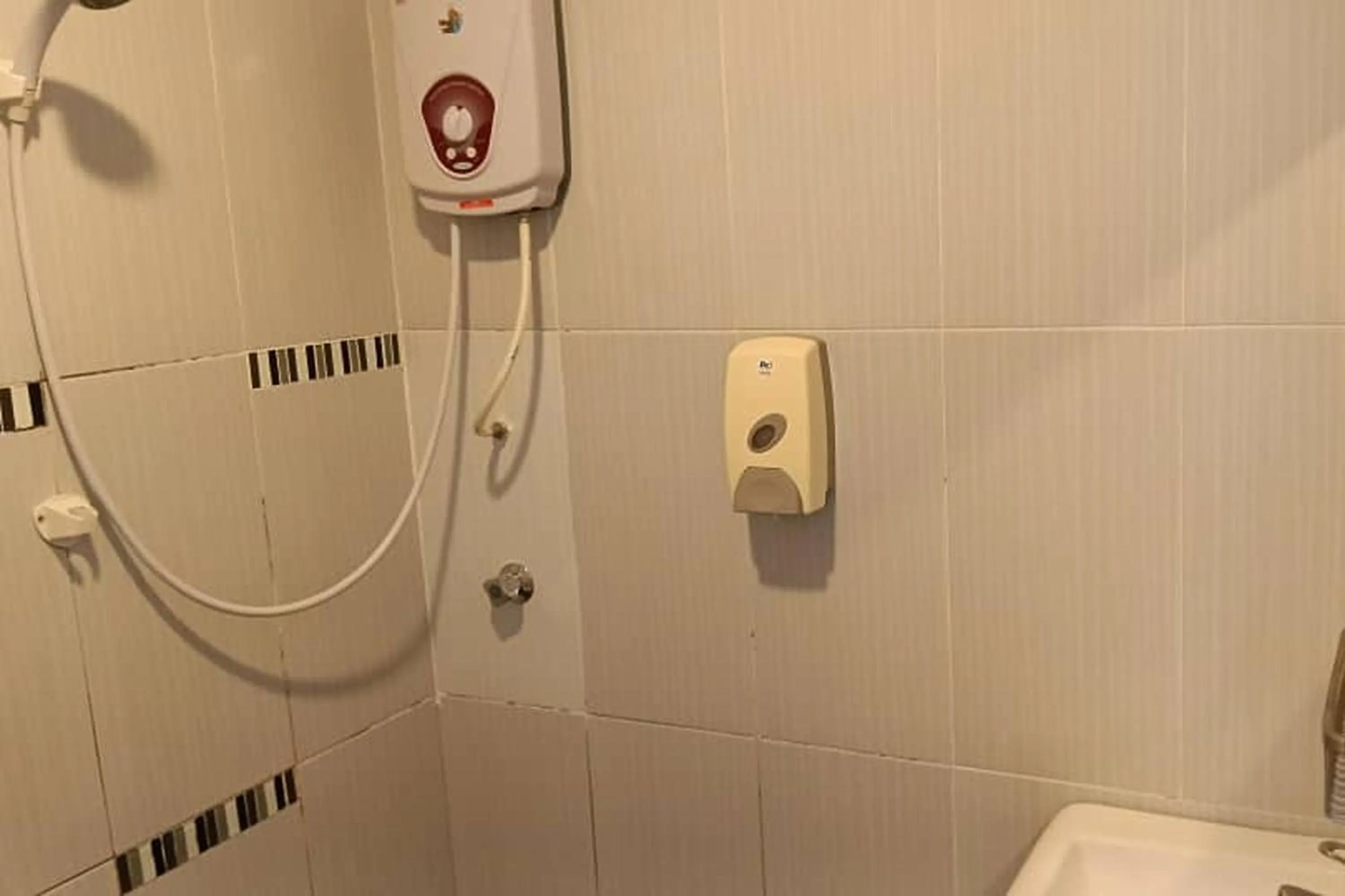 Shower in Mars Hotel
