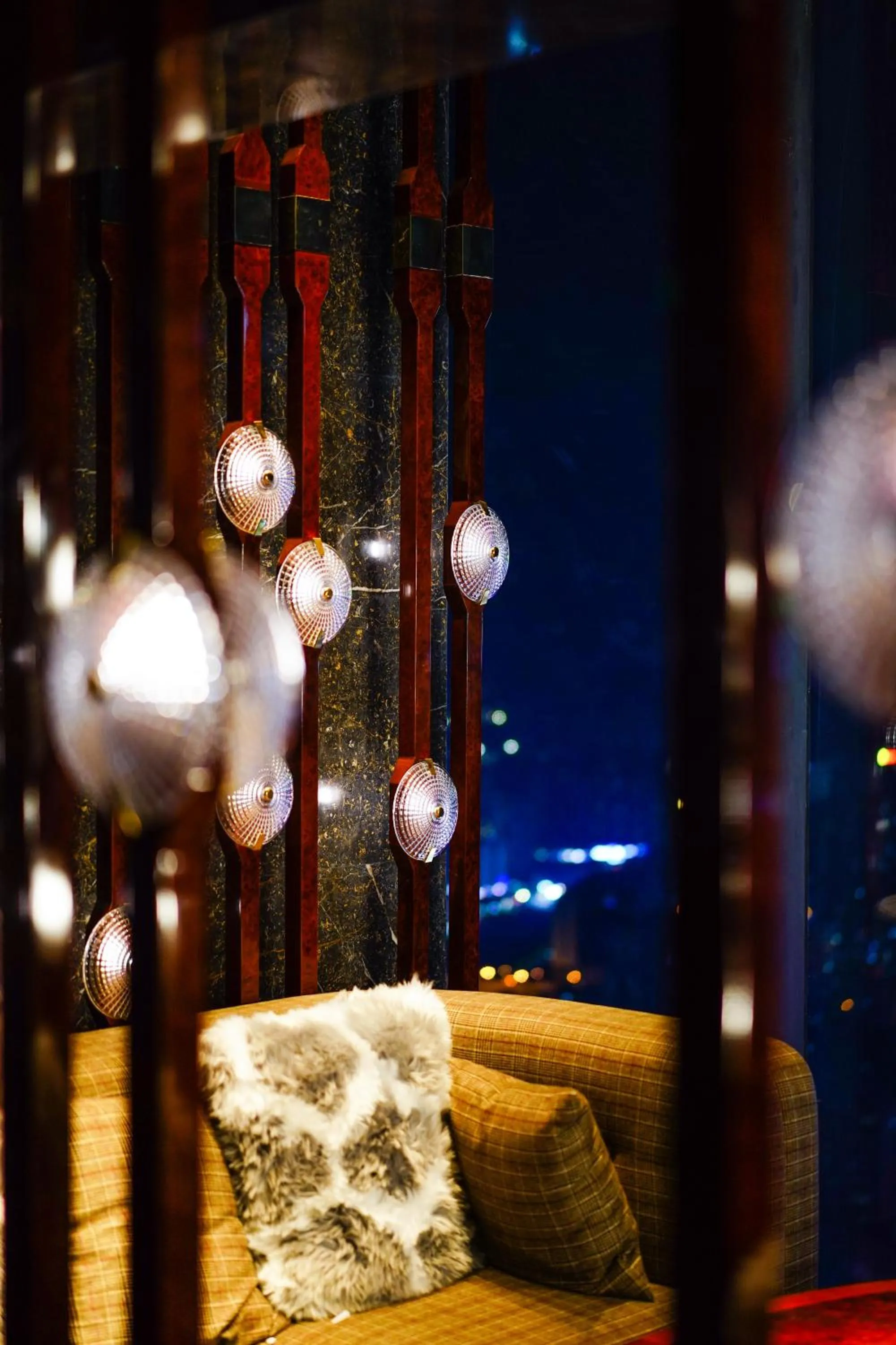 Lounge or bar in Shangri-La Nanning - The tallest hotel worldwide in Shangri-La Group