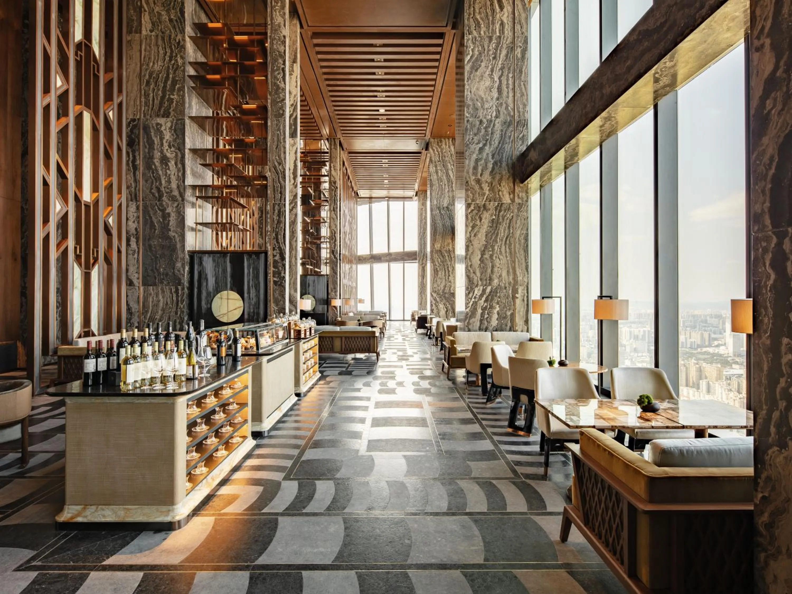 Restaurant/places to eat in Shangri-La Nanning - The tallest hotel worldwide in Shangri-La Group