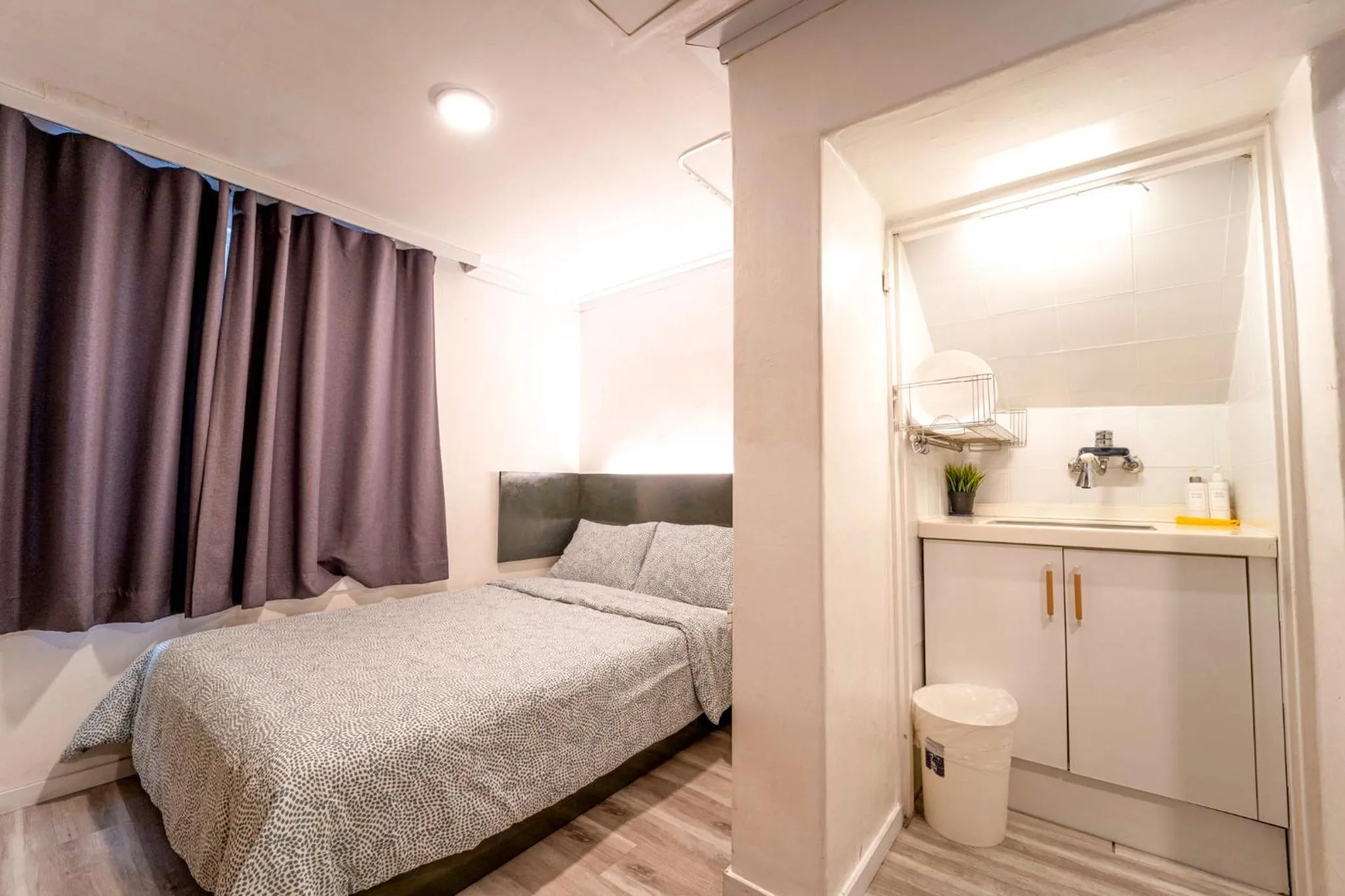 Bed in Seoul Mansion Guesthouse