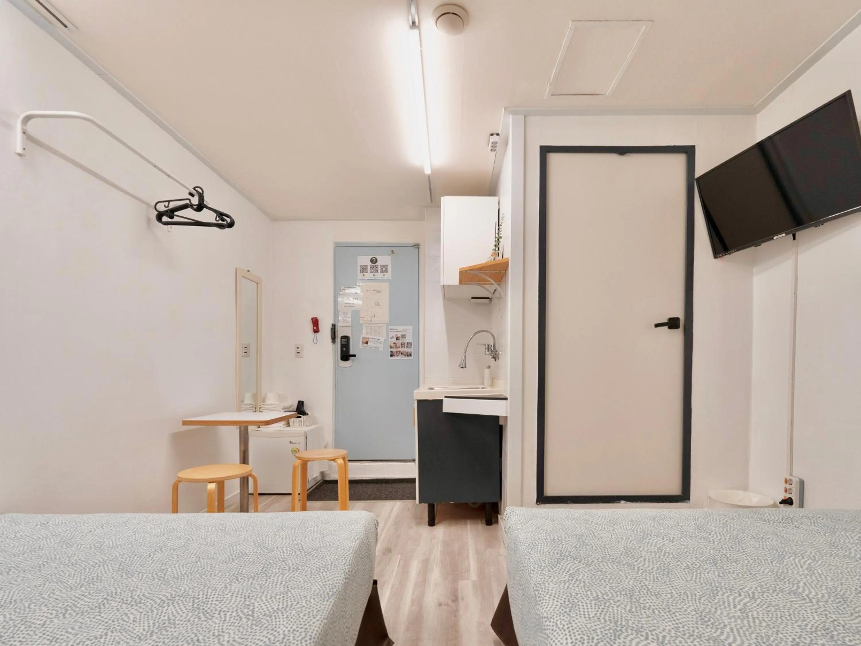 Bed in Seoul Mansion Guesthouse