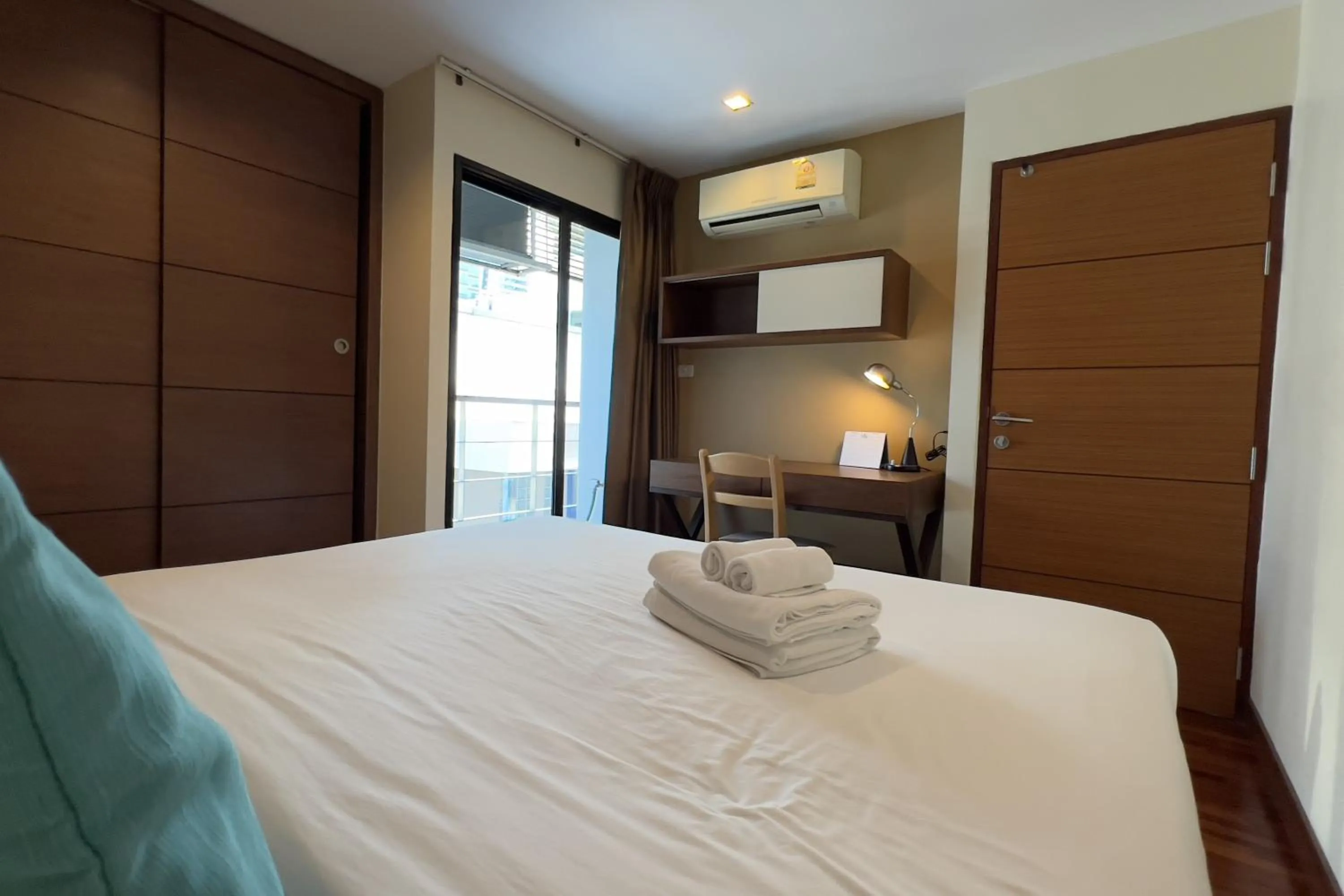 Bedroom, Bed in Silom Forest Exclusive Residence