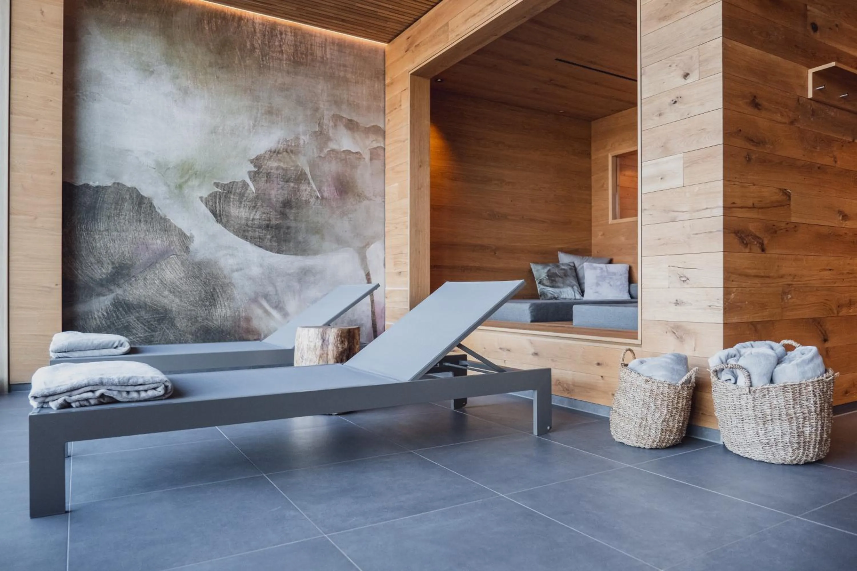 Sauna in Hotel Munde