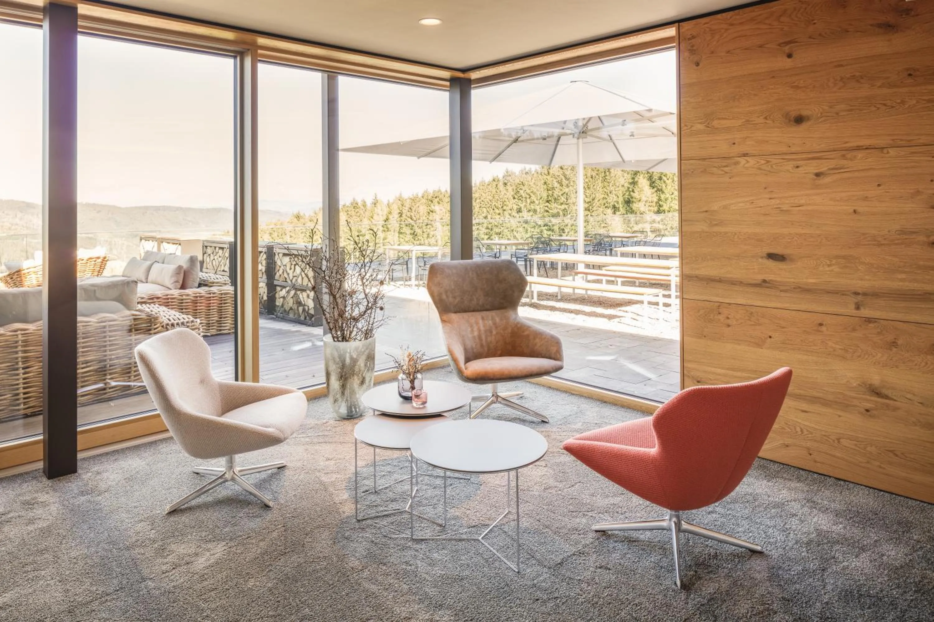 Seating area in Hotel Munde