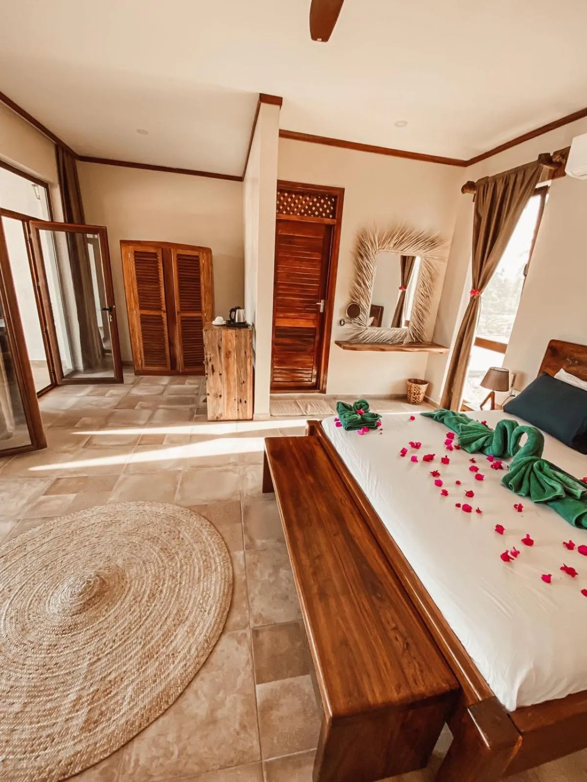 Bedroom, Bed in Paje Blu Boutique Hotel