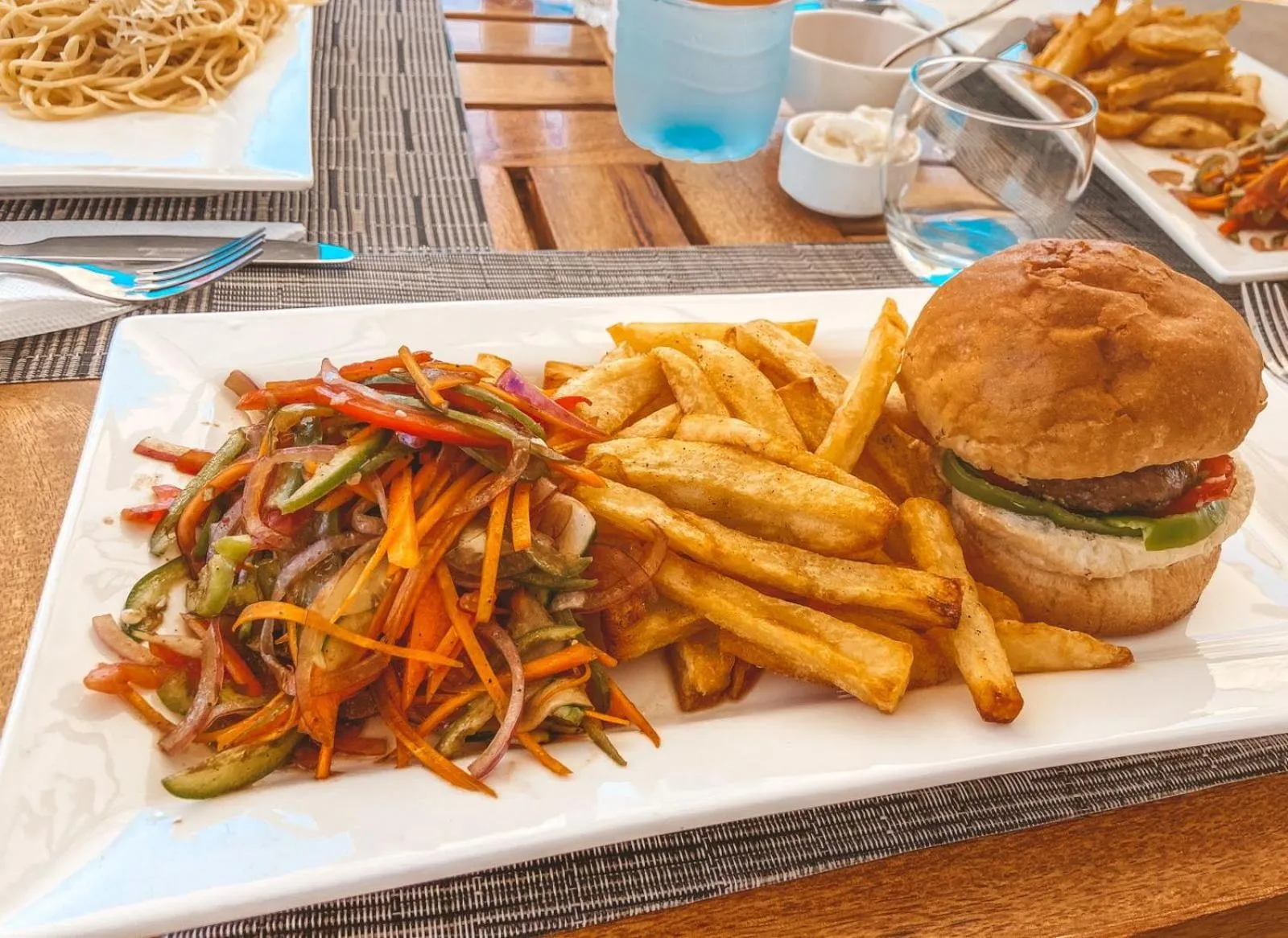 Restaurant/places to eat in Paje Blu Boutique Hotel