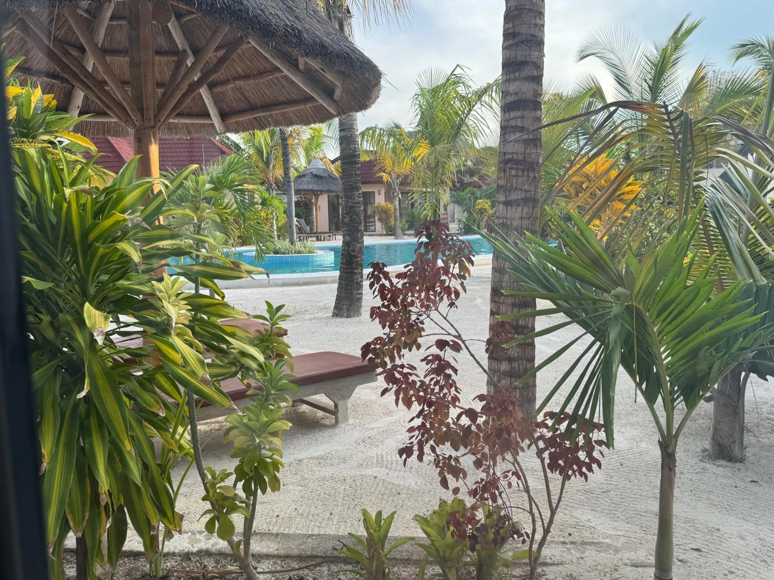 Garden view in Paje Blu Boutique Hotel