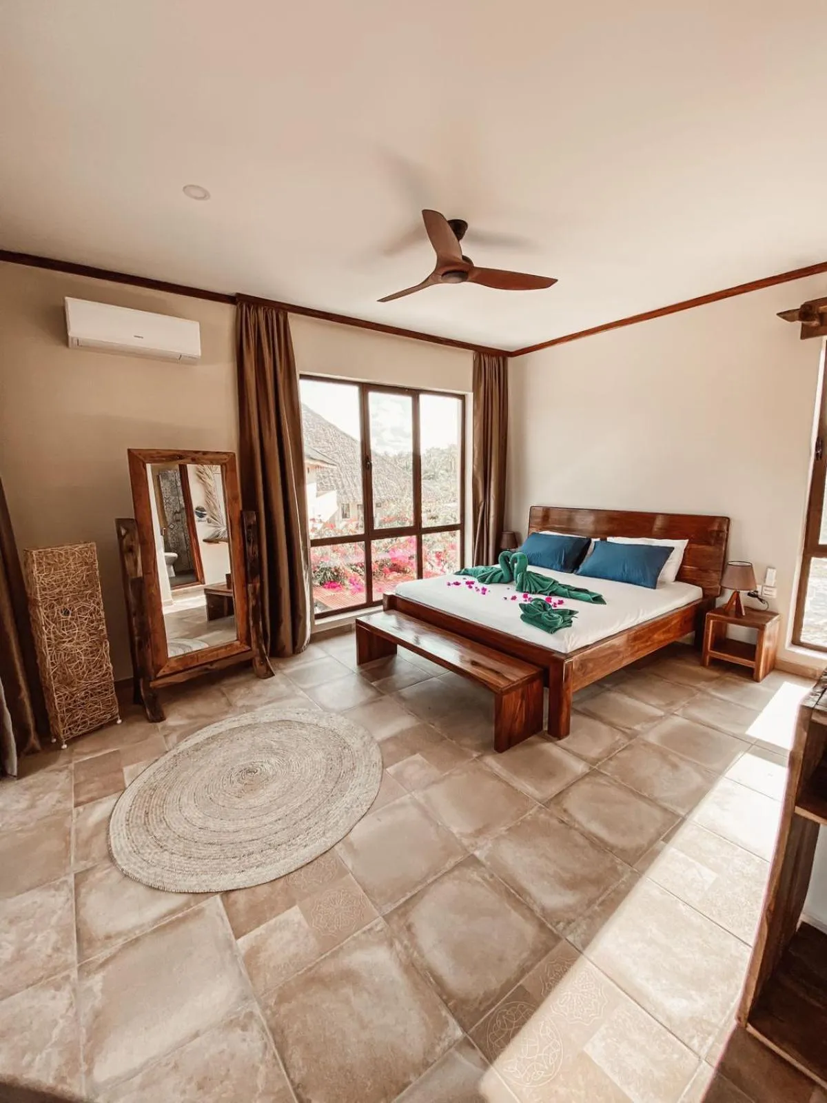 Bedroom, Bed in Paje Blu Boutique Hotel