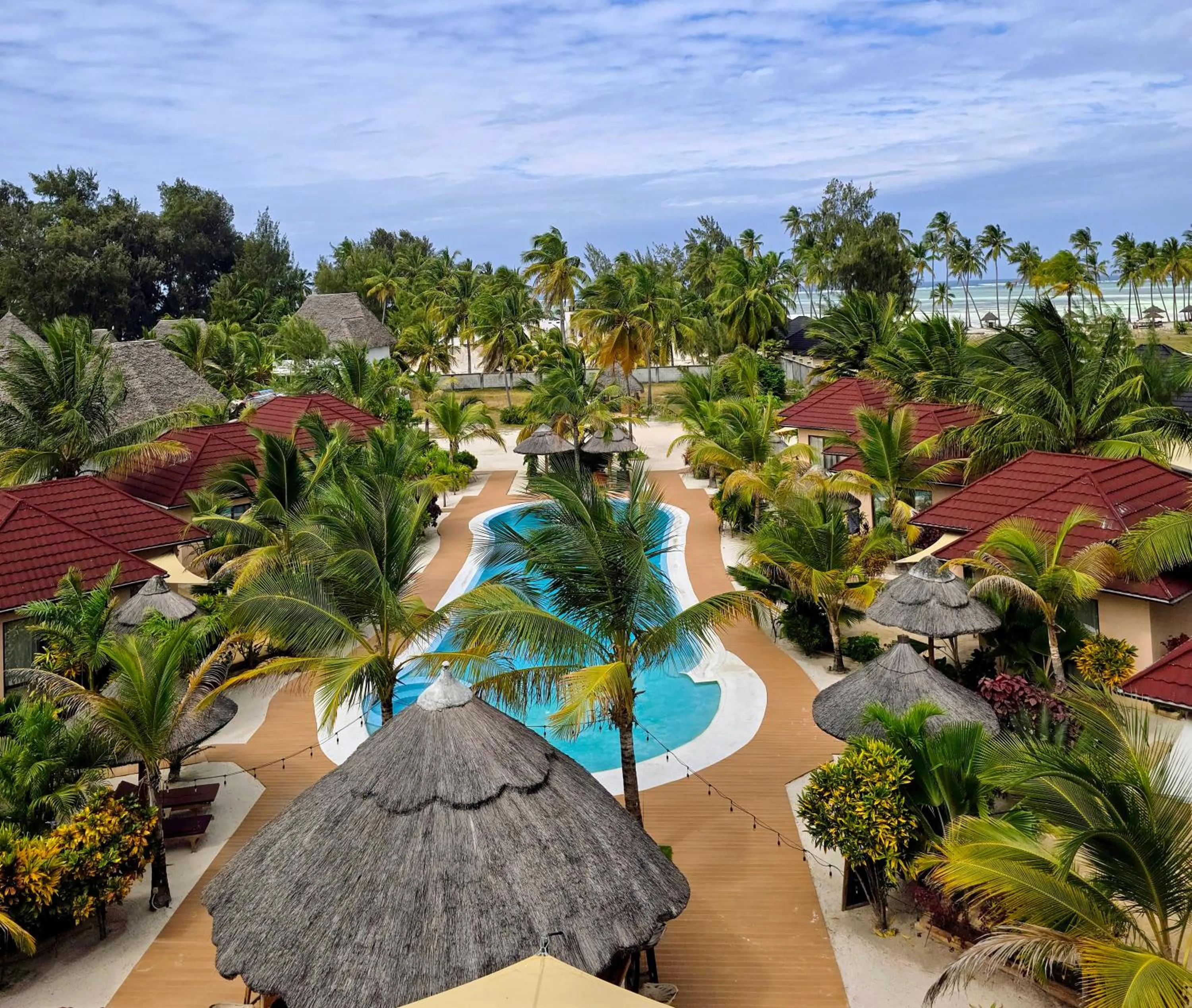 Property building in Paje Blu Boutique Hotel