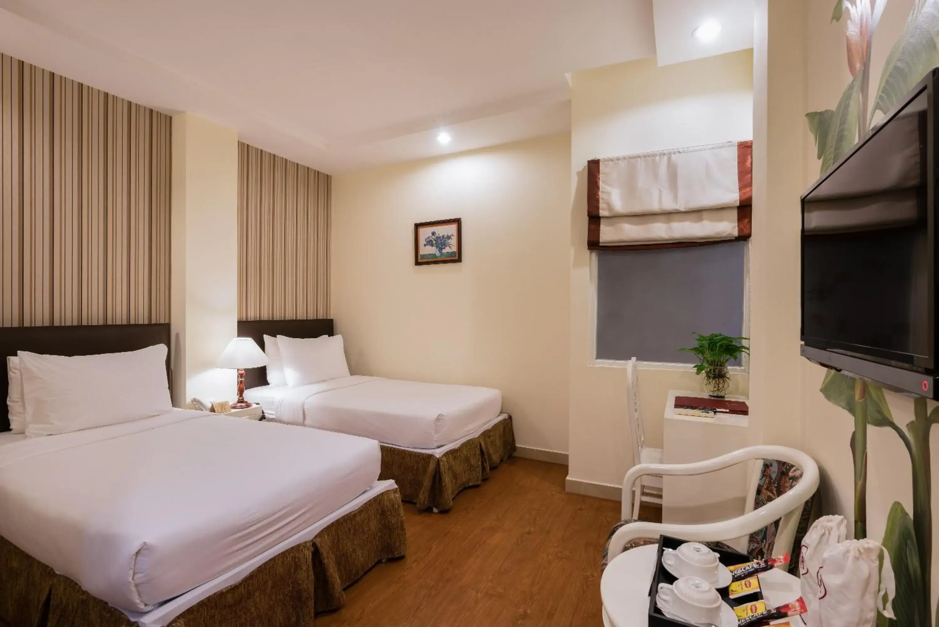 Cozy Twin Room - No Window in Asian Ruby Center Point Hotel & Spa Cozy Twin Room - No Window in Asian Ruby Center Point Hotel & Spa