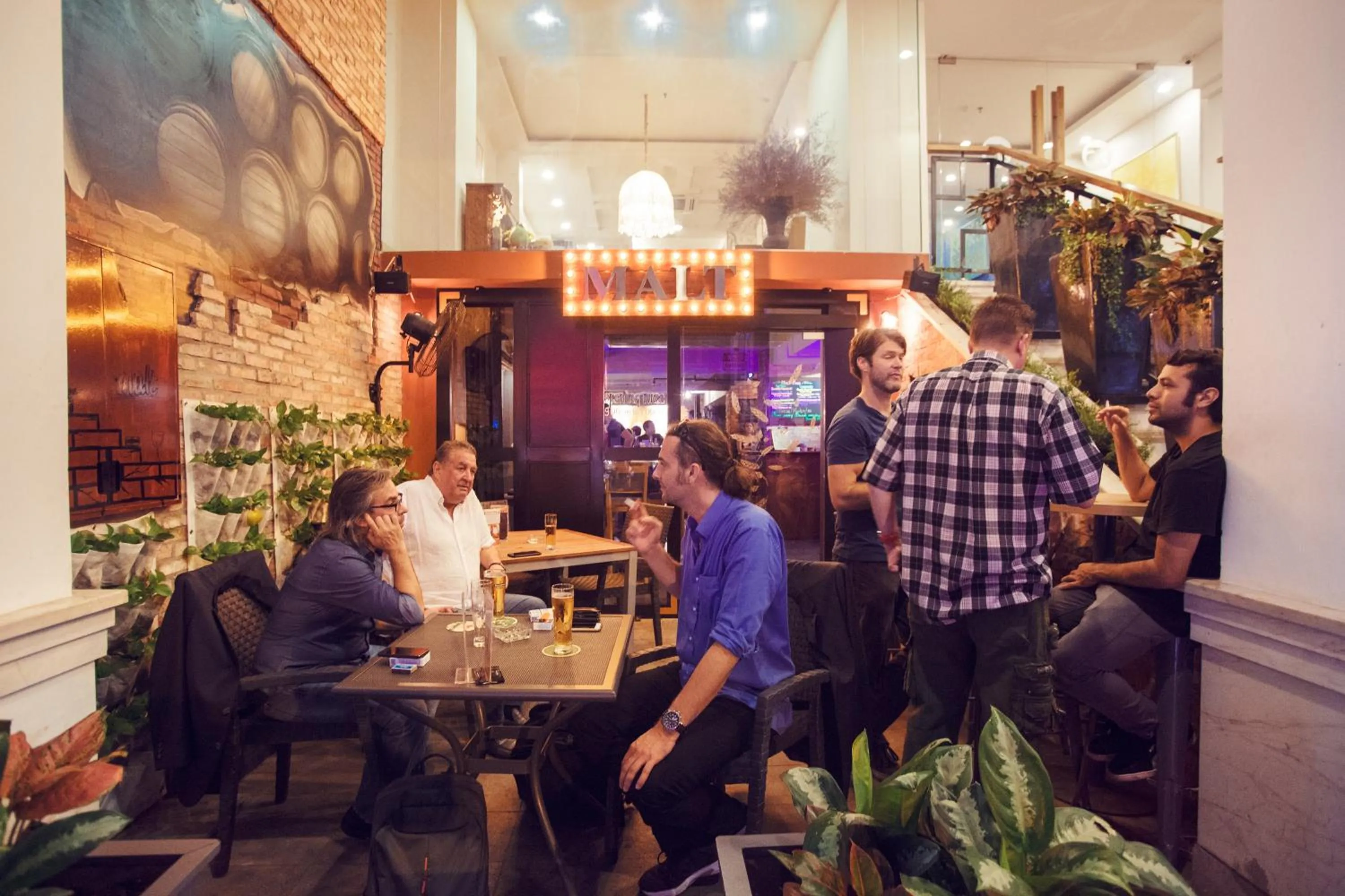 group of guests in Asian Ruby Center Point Hotel & Spa