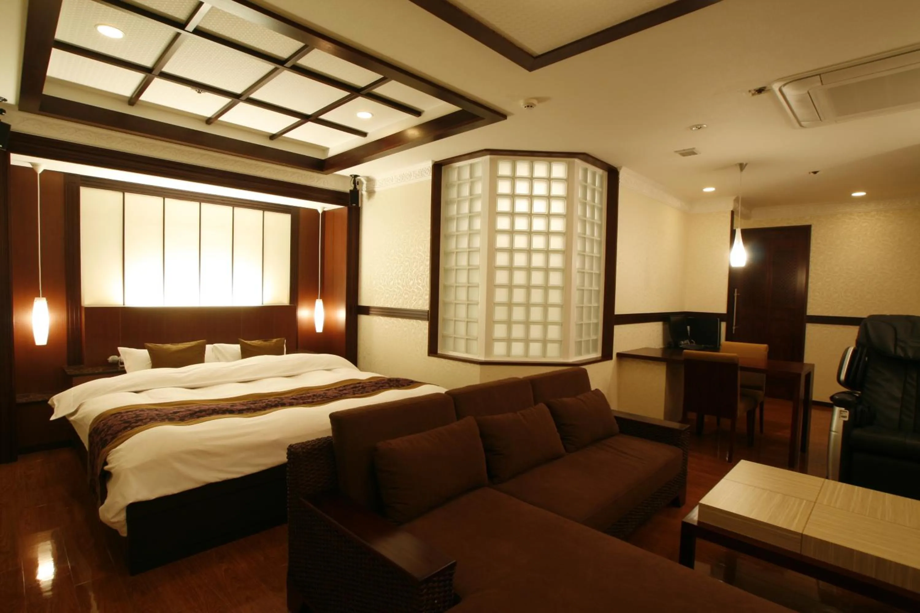 Bedroom, Bed in Hotel & Spa Lotus (Adult Only)