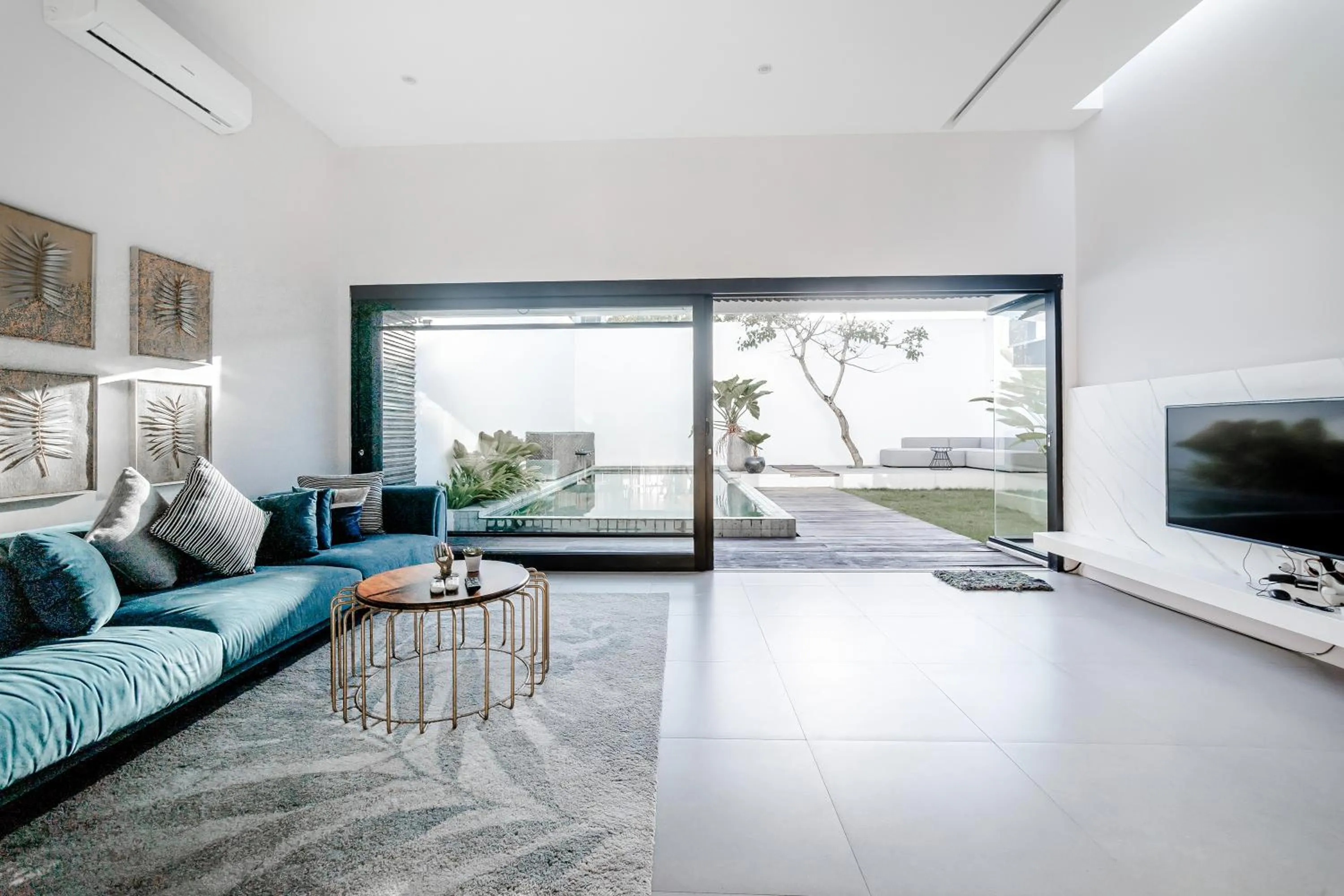 Living room in Mile Stone Villa