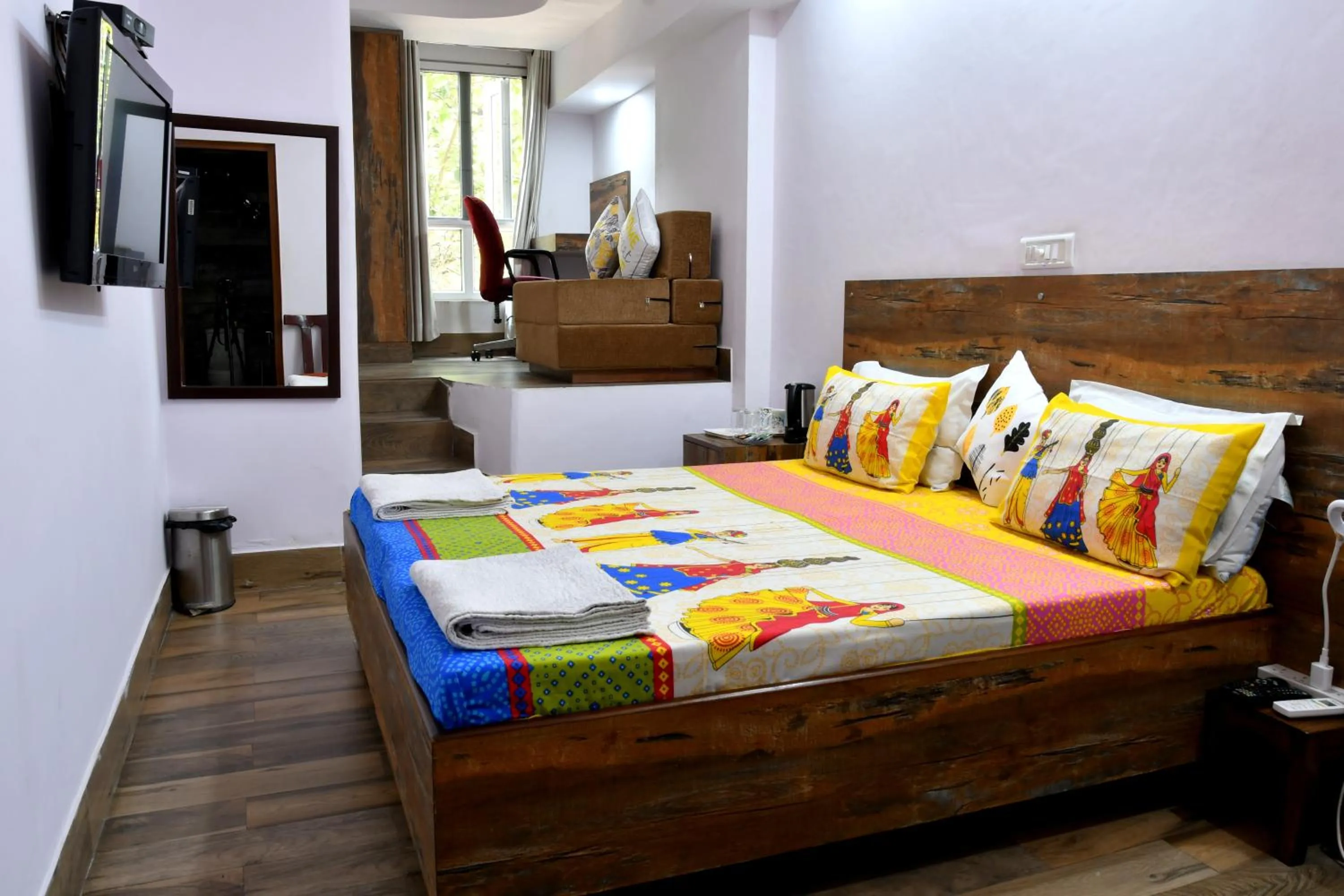 Bedroom, Bed in Tatvamasi Homestay