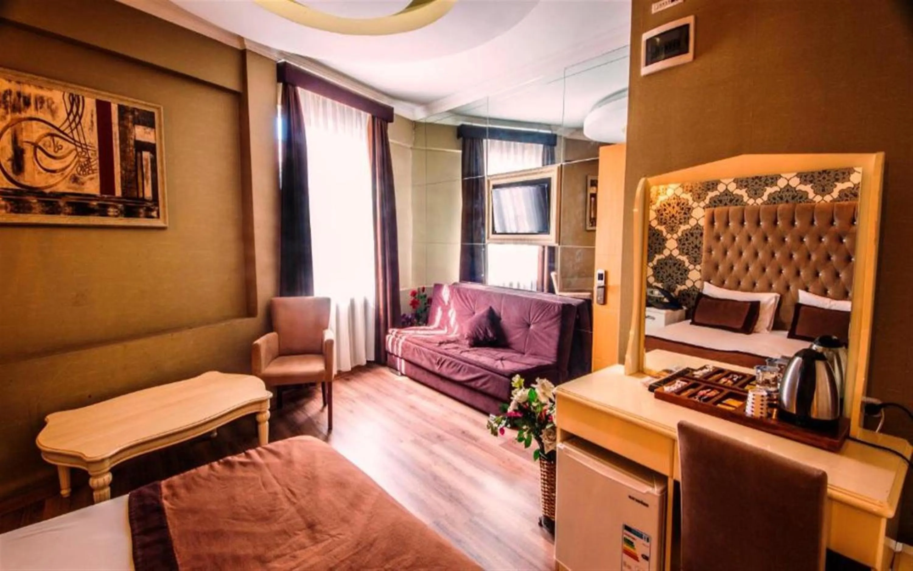 Bed in Montagna Hera Hotel Taksim