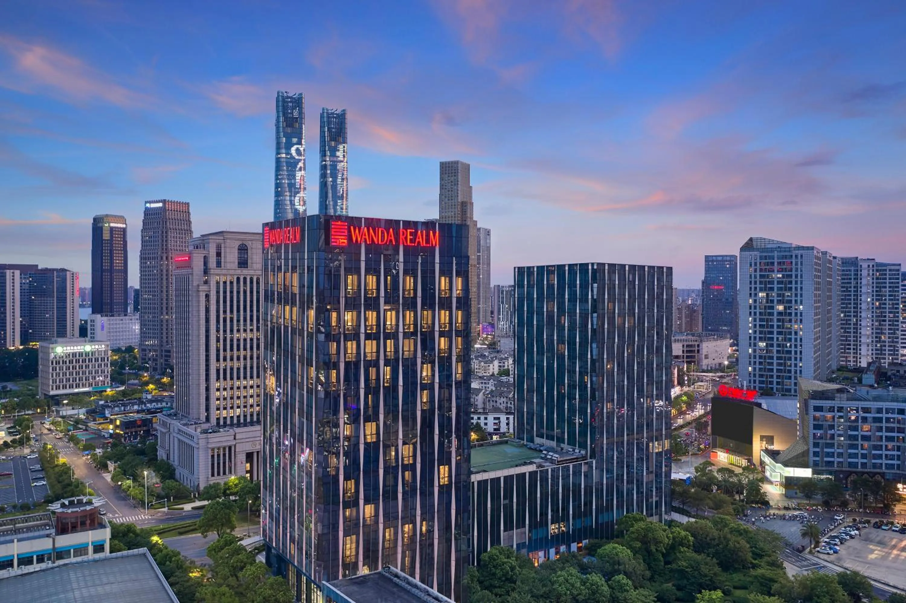Property building in Wanda Realm Nanchang
