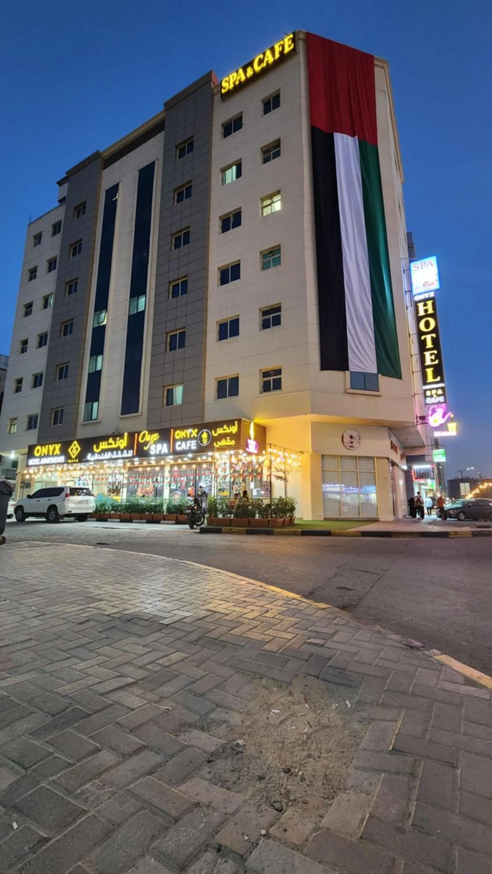 Property building in Onyx Hotel Apartments - MAHA HOSPITALITY GROUP