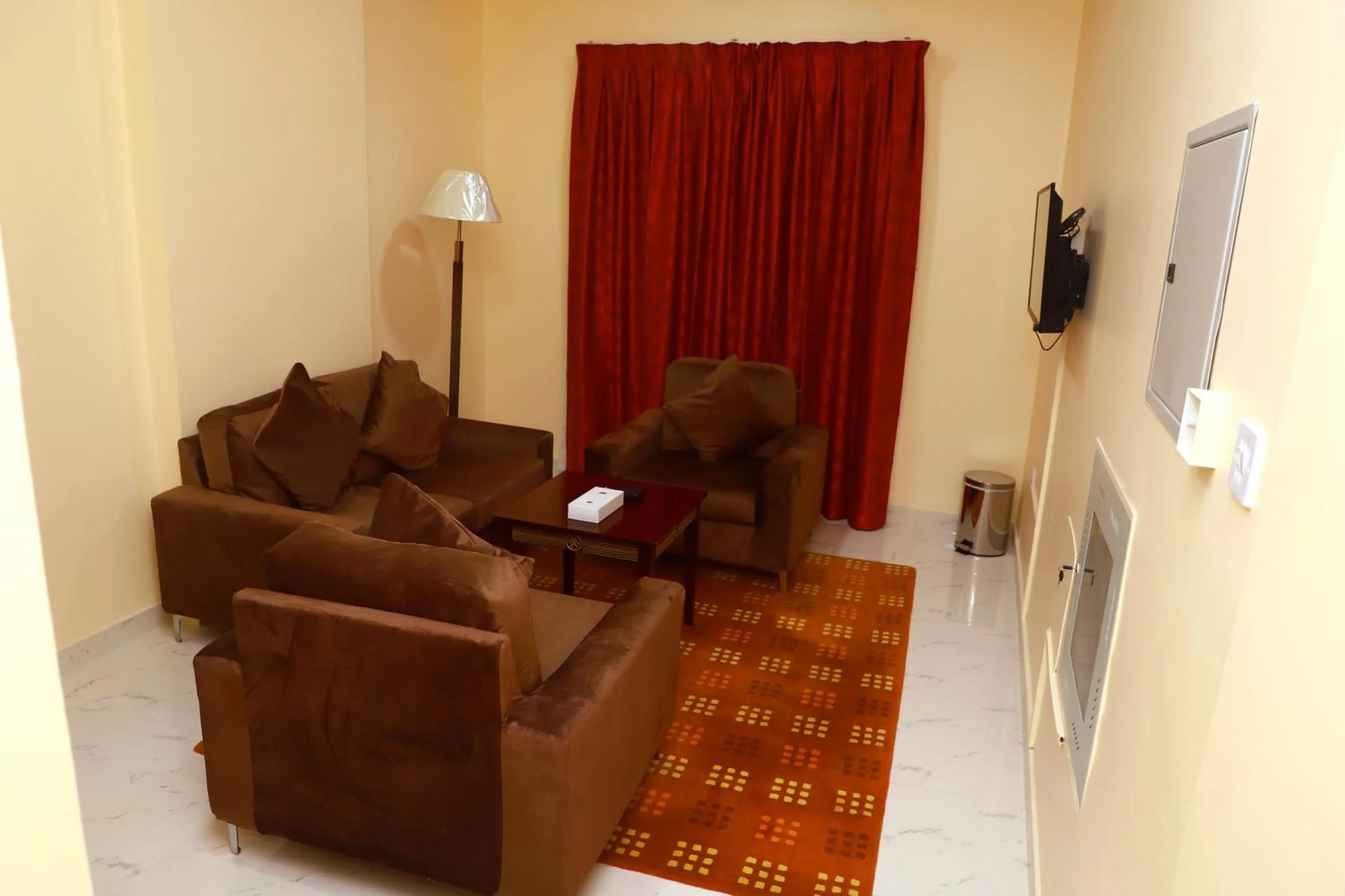 Seating area in Onyx Hotel Apartments - MAHA HOSPITALITY GROUP