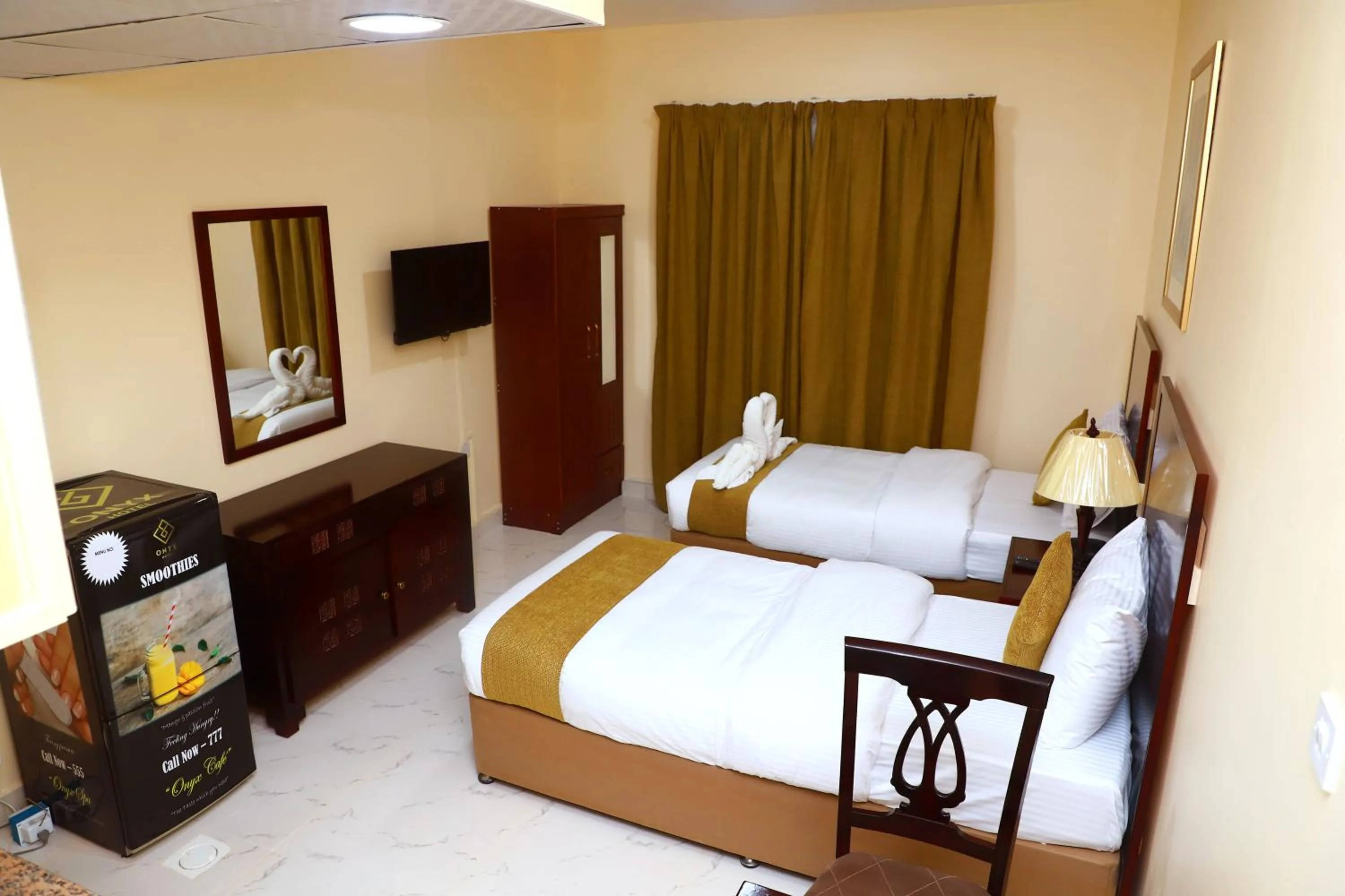 Bedroom, Bed in Onyx Hotel Apartments - MAHA HOSPITALITY GROUP