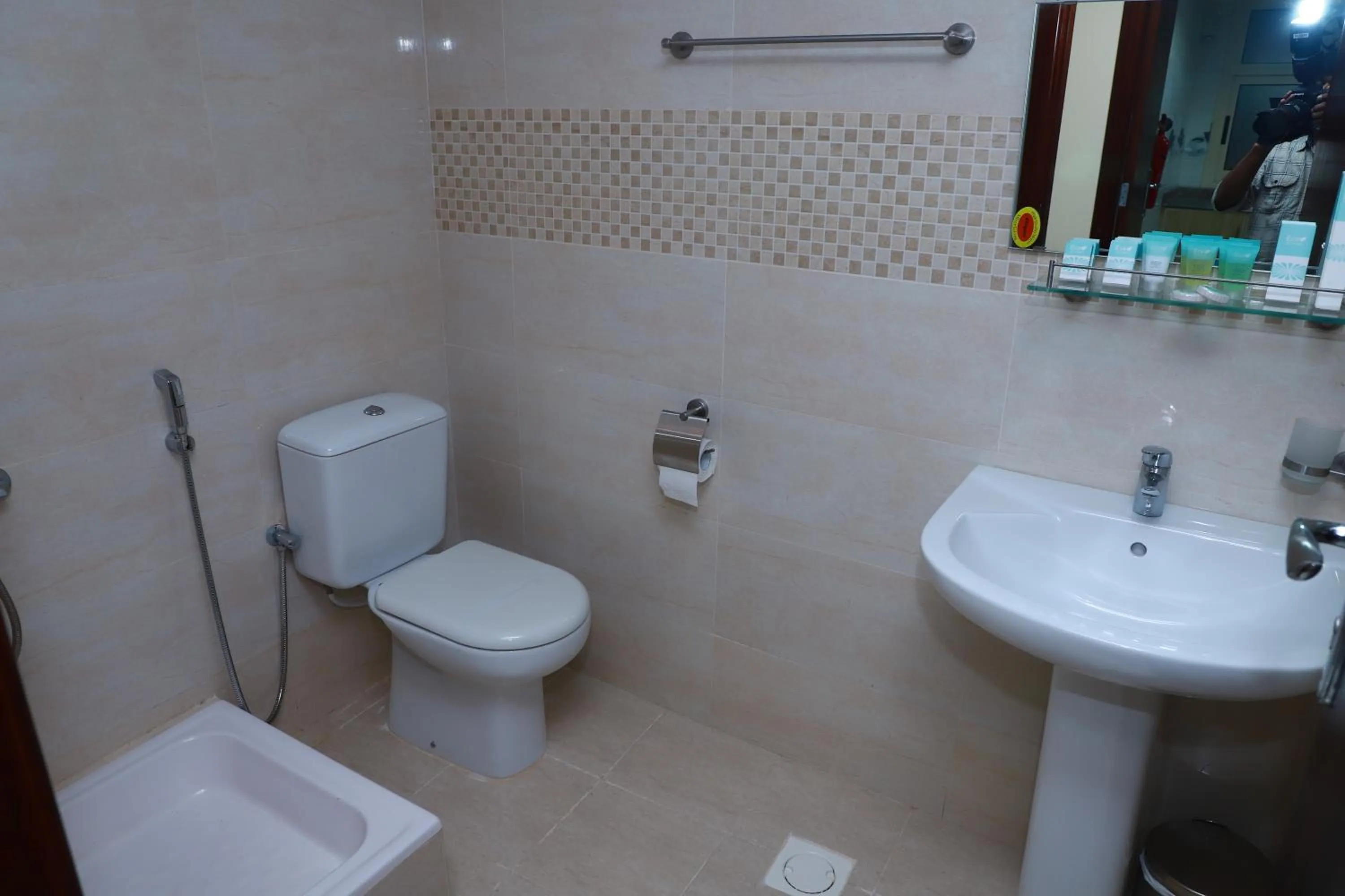 Shower in Onyx Hotel Apartments - MAHA HOSPITALITY GROUP