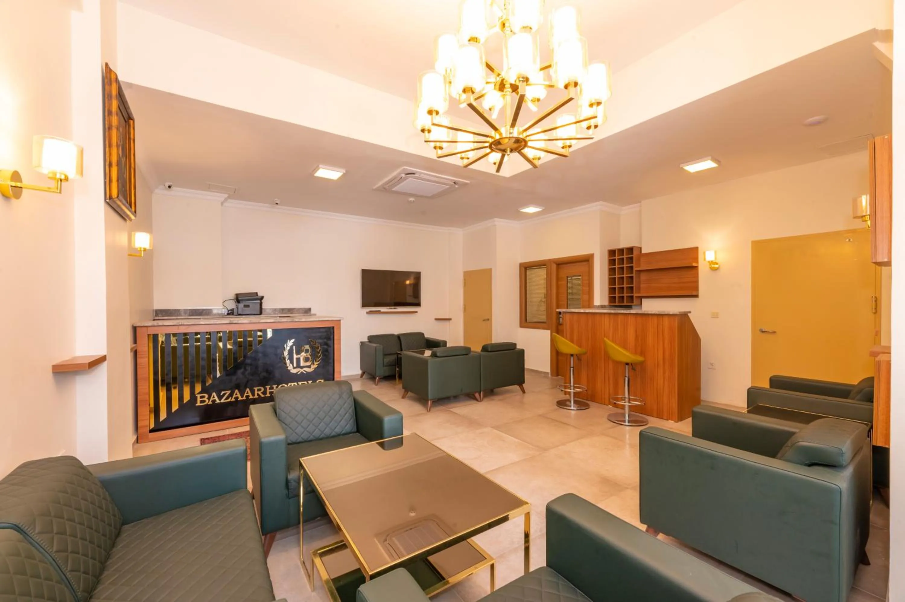 Seating area in Bazaar Hotels Old City